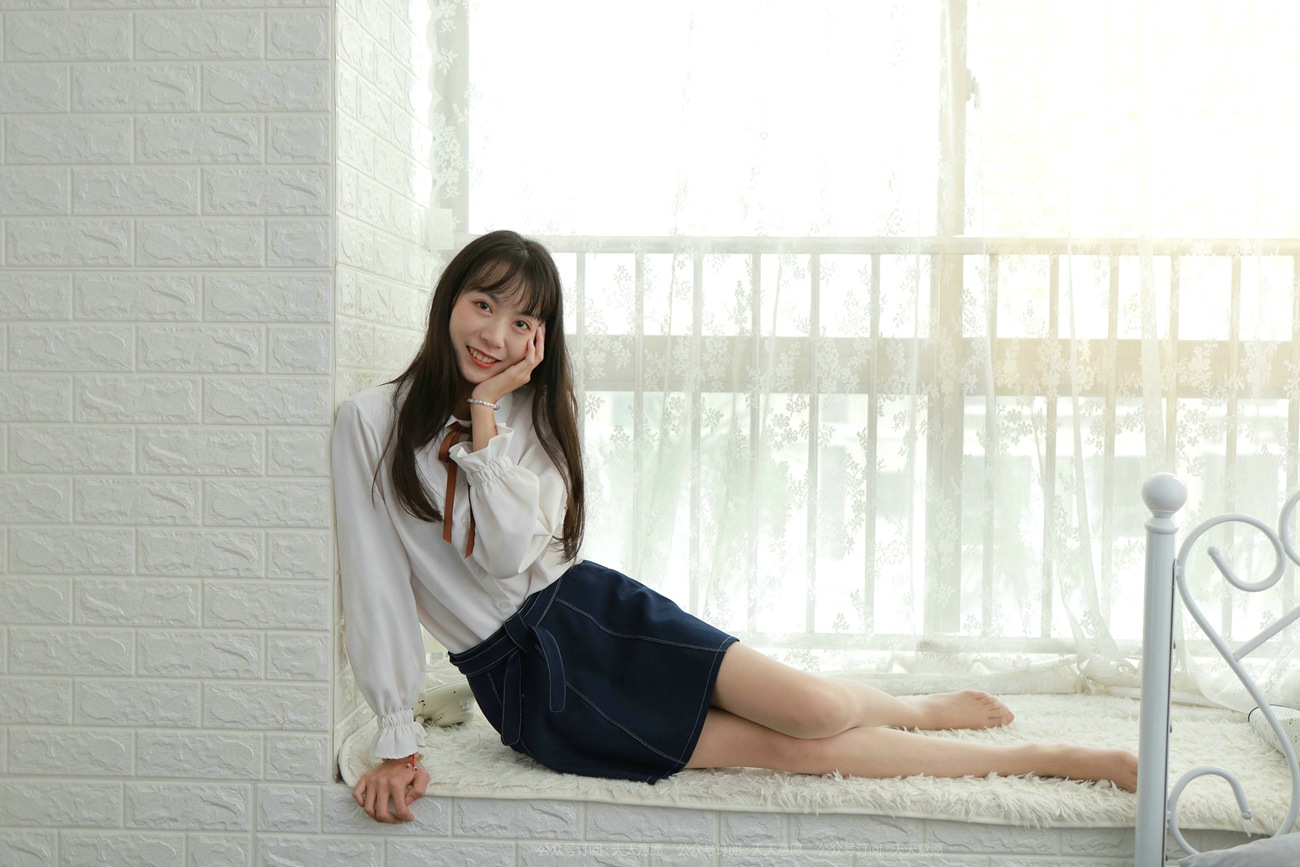 图片[48]-[IESS异思趣向] 2021.10.08 丝享家941：团团《长腿学苑风》[97P] – 速更版-美库