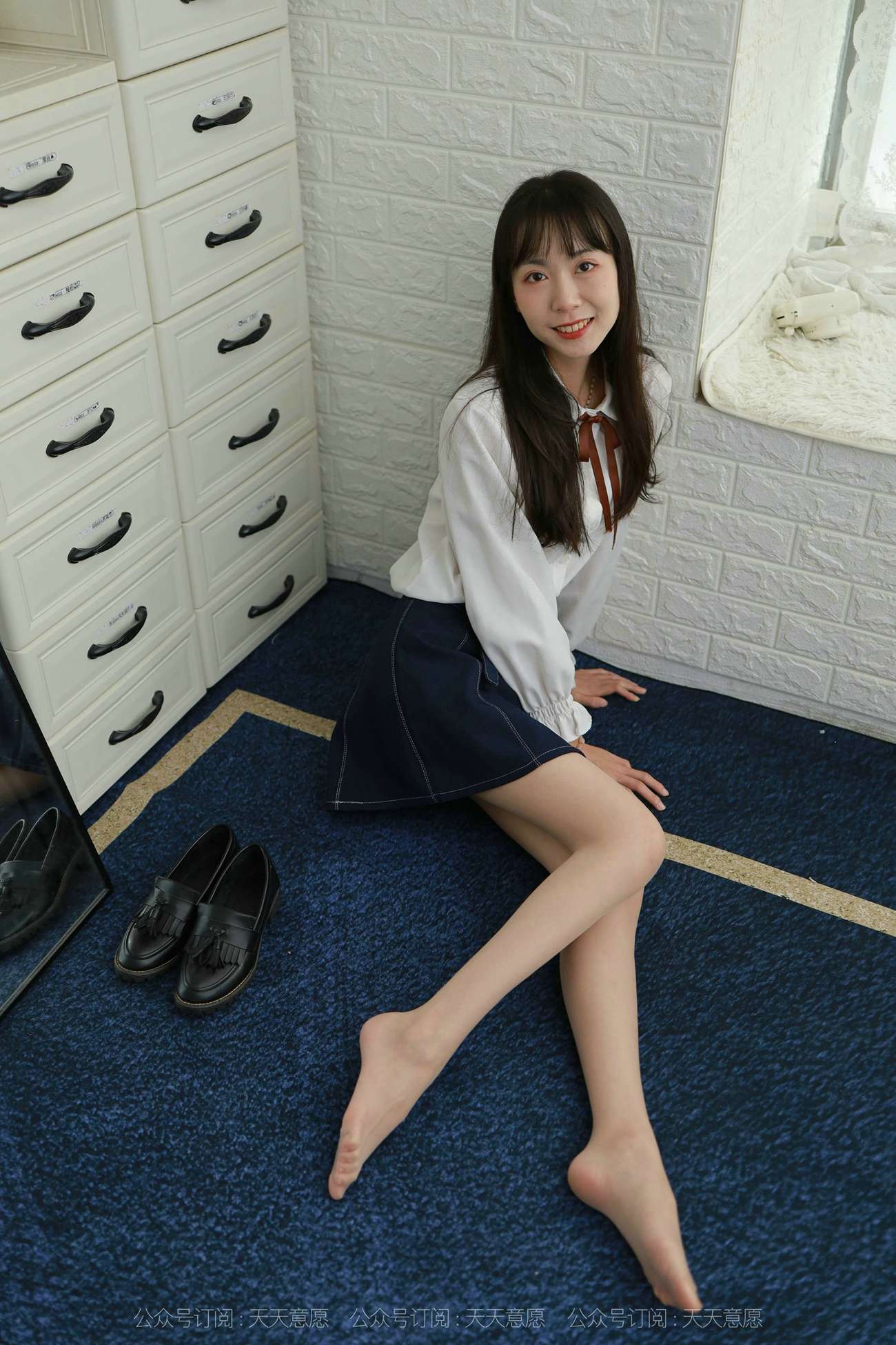 图片[73]-[IESS异思趣向] 2021.10.08 丝享家941：团团《长腿学苑风》[97P] – 速更版-美库