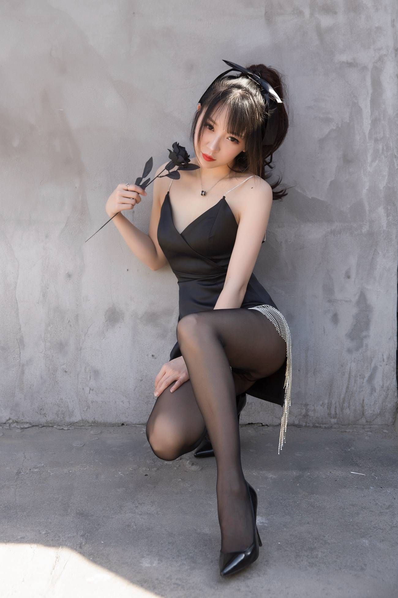 图片[20]-小女巫露娜 – 黑色流苏[32P] – 速更版-美库