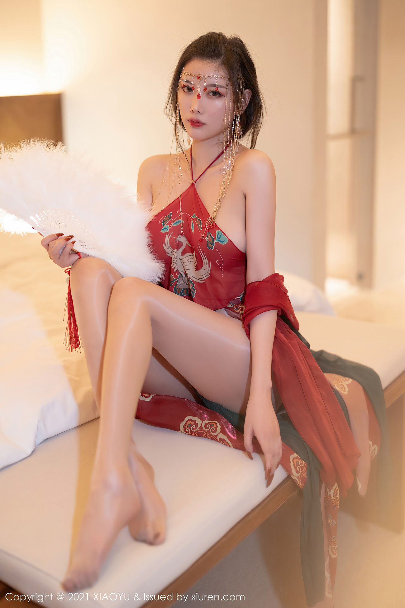 图片[43]-[XIAOYU语画界] 2021.12.31 VOL.688 杨晨晨Yome 古装美腿[85P] – 速更版-美库