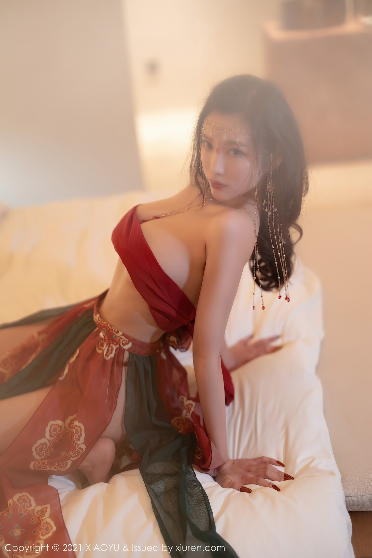 图片[73]-[XIAOYU语画界] 2021.12.31 VOL.688 杨晨晨Yome 古装美腿[85P] – 速更版-美库