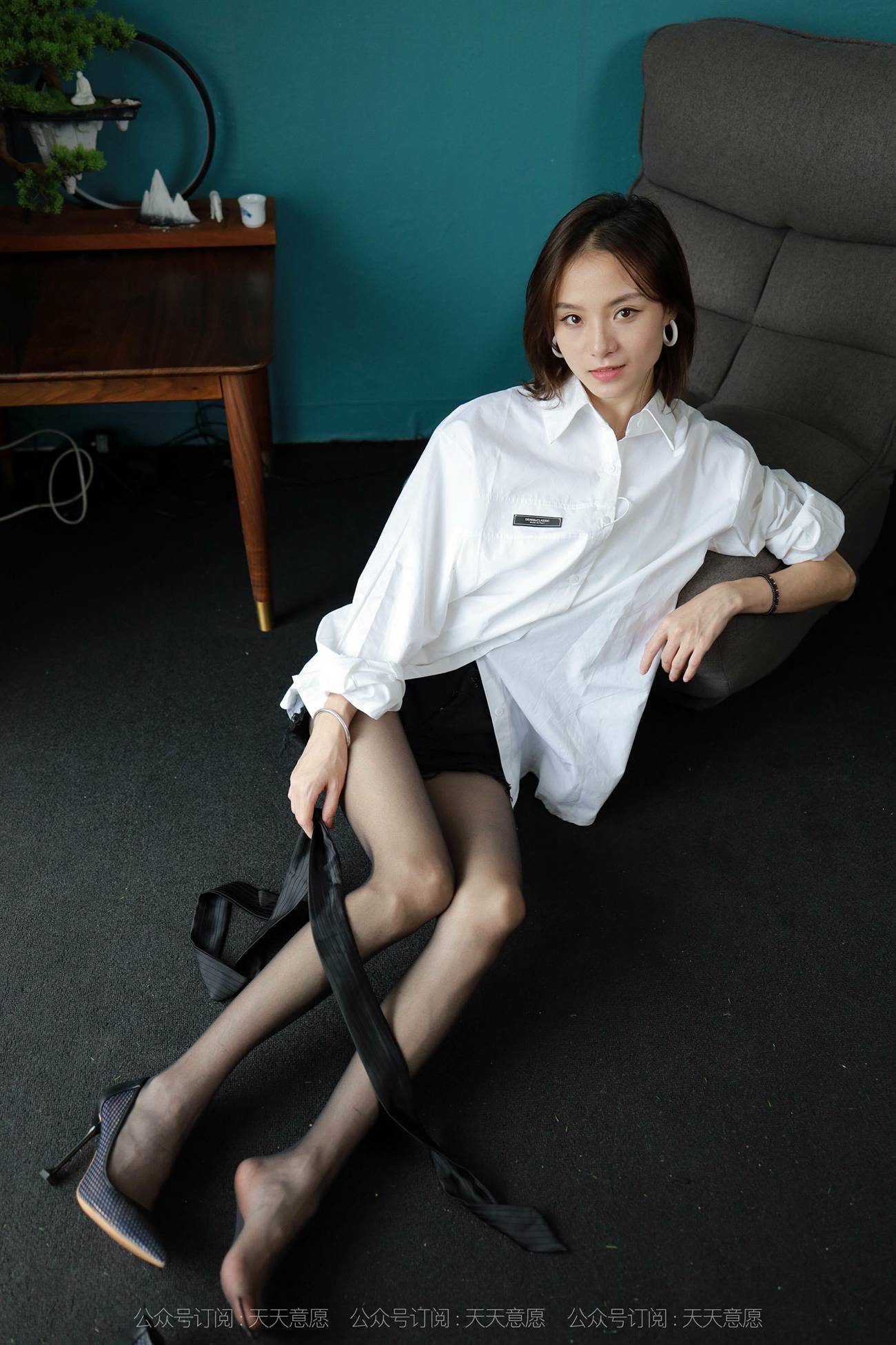 图片[65]-[IESS异思趣向] 2021.10.11 丝享家944：小六《黑色丝带》[90P] – 速更版-美库