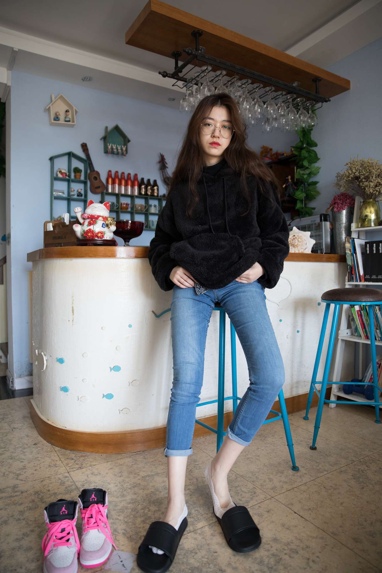 图片[189]-物恋传媒 NO.254 佳琪-AJ运动风[202P] – 速更版-美库