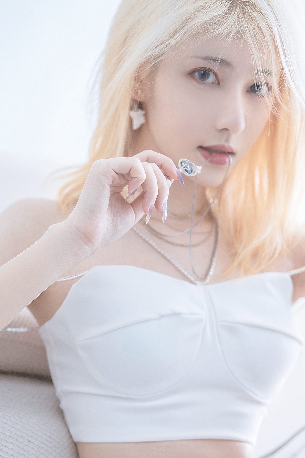 图片[8]-南桃Momoko – 白色制服[9P] – 速更版-美库