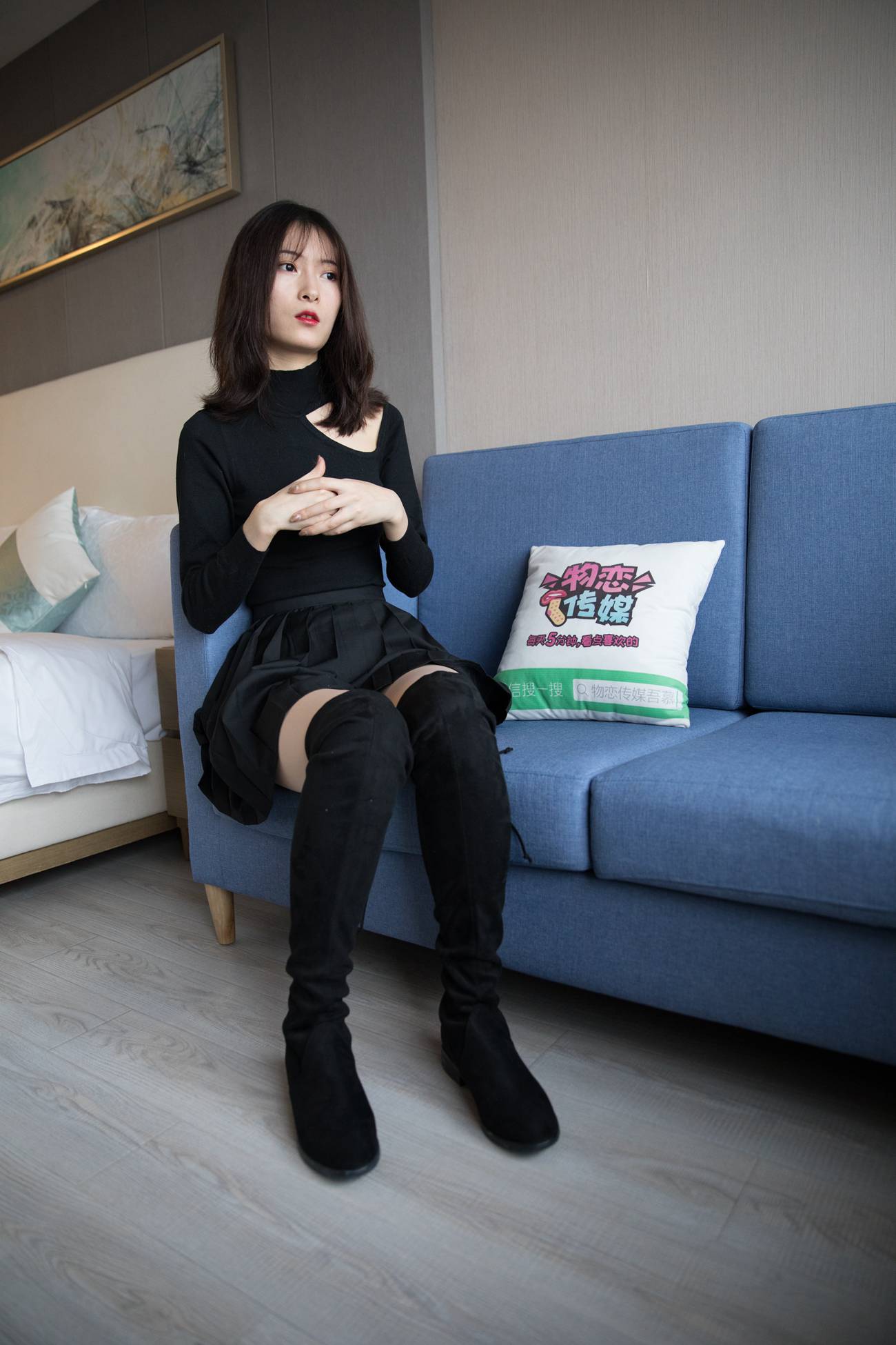 图片[6]-物恋传媒 No.259 猫耳-红与黑蔷薇 [143P] – 速更版-美库