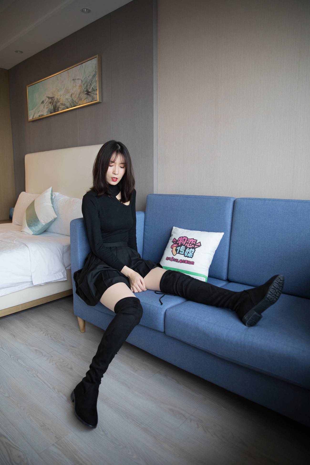 图片[10]-物恋传媒 No.259 猫耳-红与黑蔷薇 [143P] – 速更版-美库