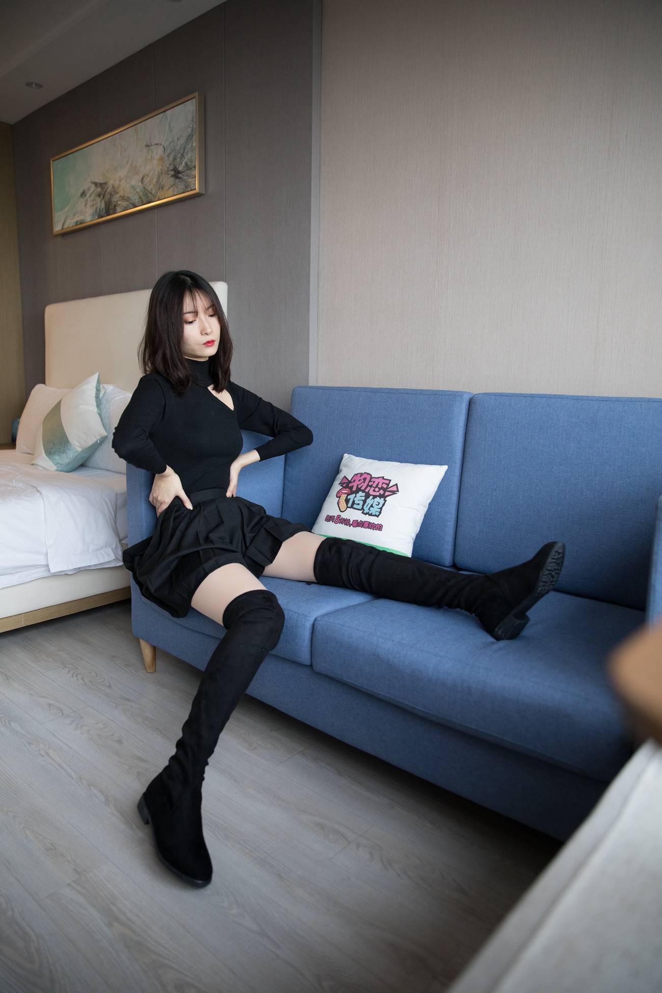 图片[14]-物恋传媒 No.259 猫耳-红与黑蔷薇 [143P] – 速更版-美库