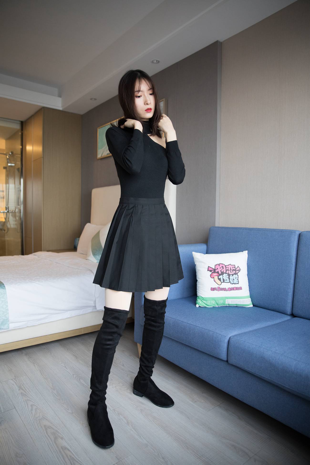 图片[43]-物恋传媒 No.259 猫耳-红与黑蔷薇 [143P] – 速更版-美库