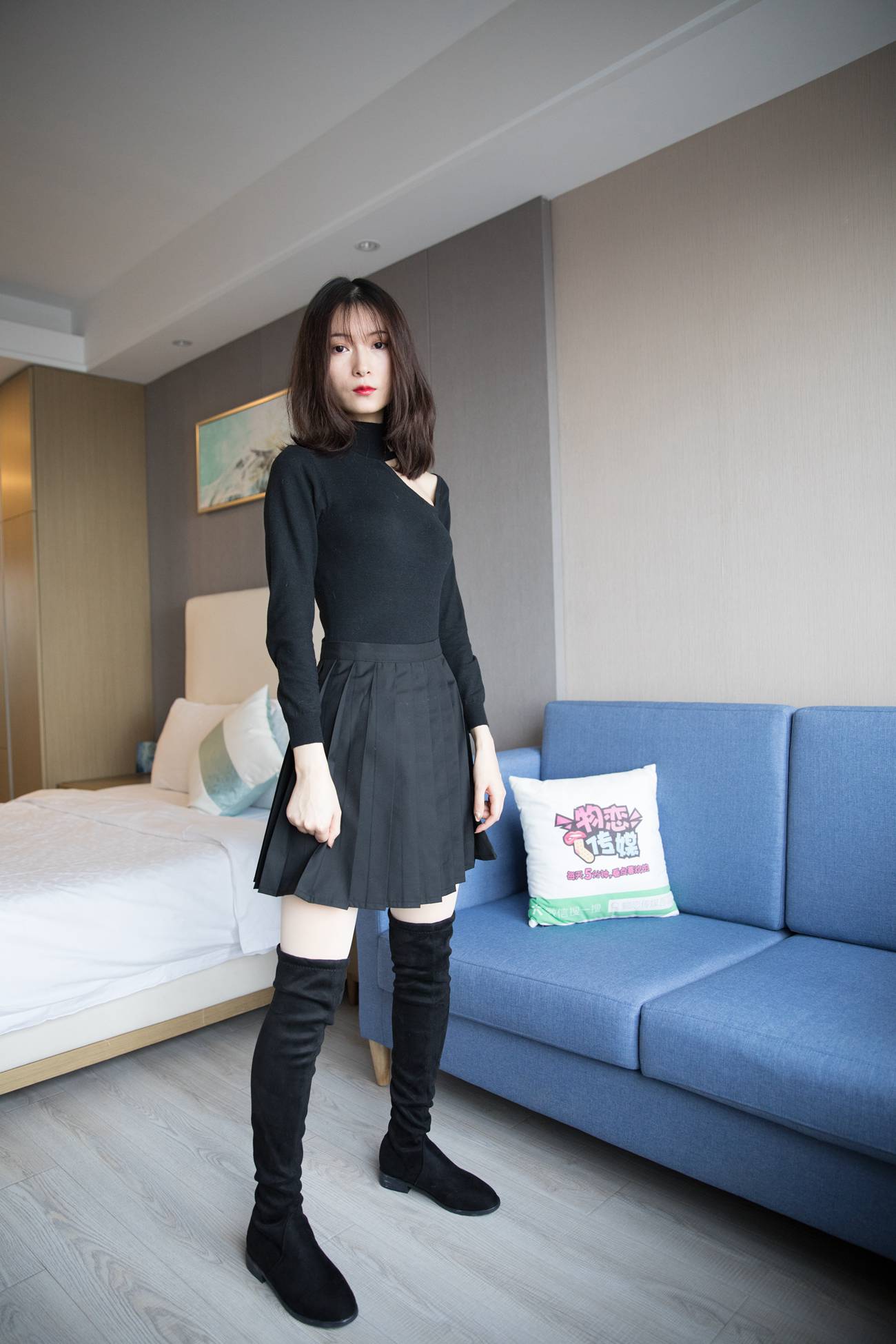 图片[42]-物恋传媒 No.259 猫耳-红与黑蔷薇 [143P] – 速更版-美库