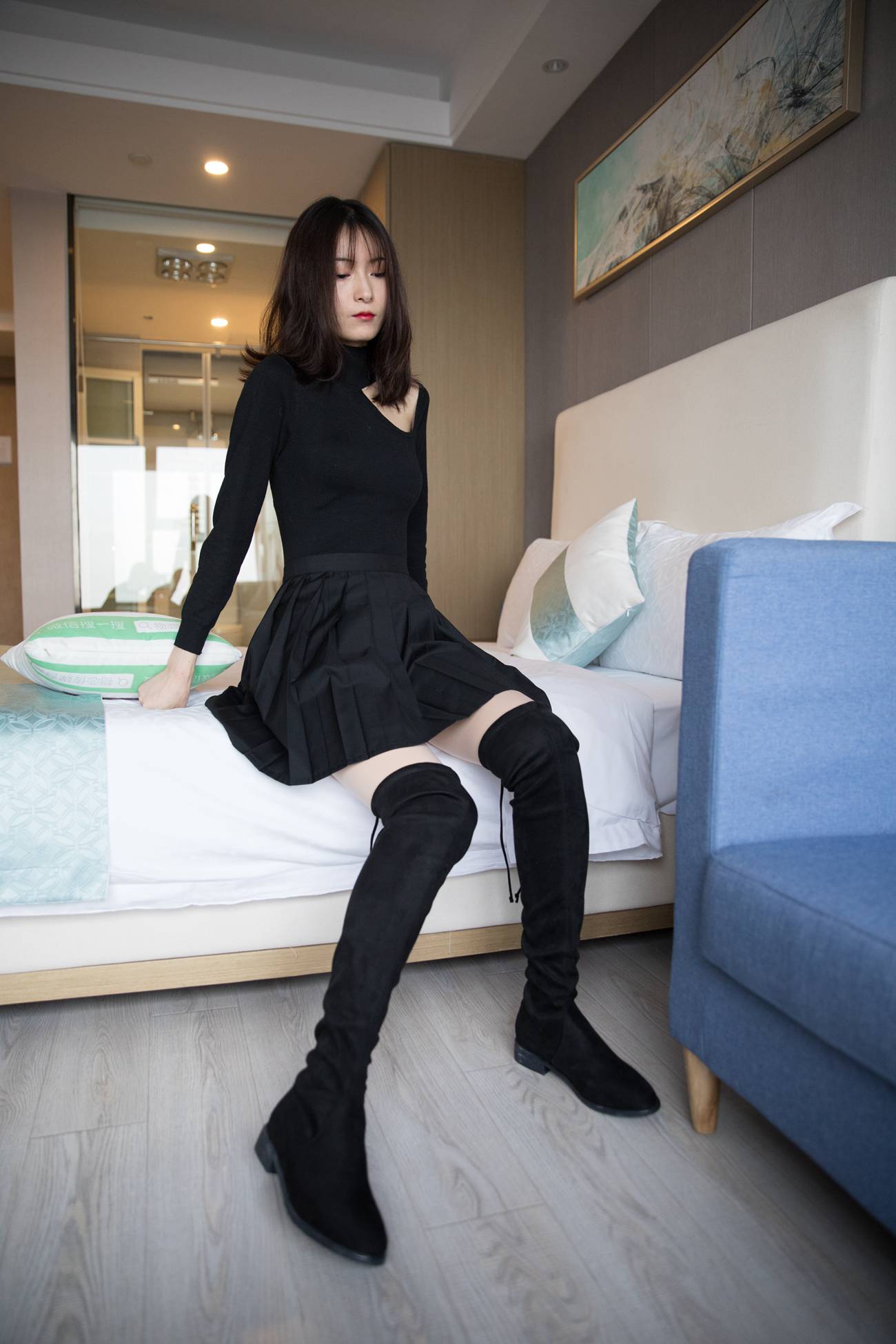 图片[46]-物恋传媒 No.259 猫耳-红与黑蔷薇 [143P] – 速更版-美库