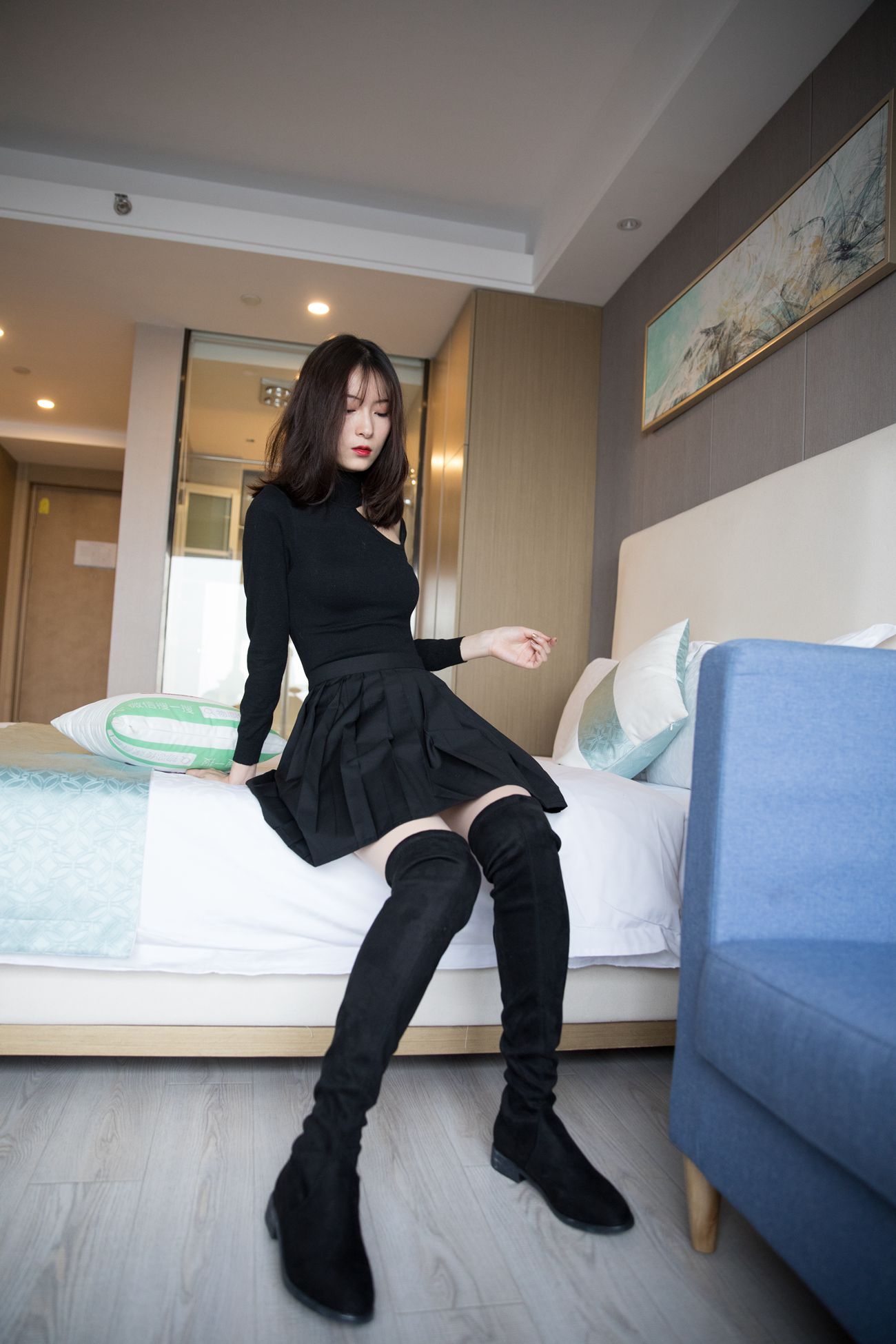 图片[54]-物恋传媒 No.259 猫耳-红与黑蔷薇 [143P] – 速更版-美库