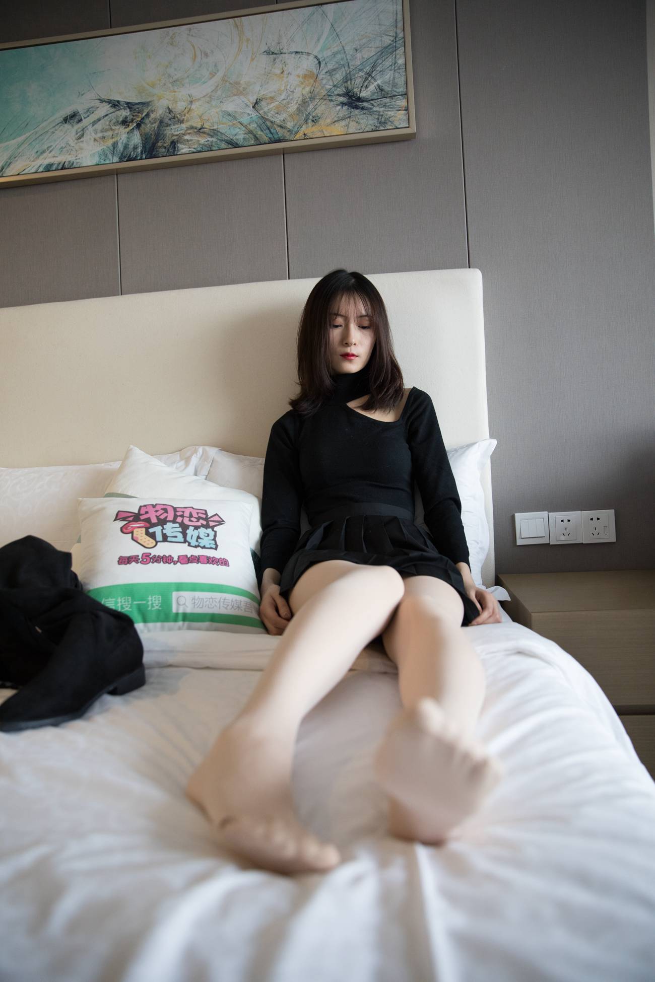 图片[111]-物恋传媒 No.259 猫耳-红与黑蔷薇 [143P] – 速更版-美库