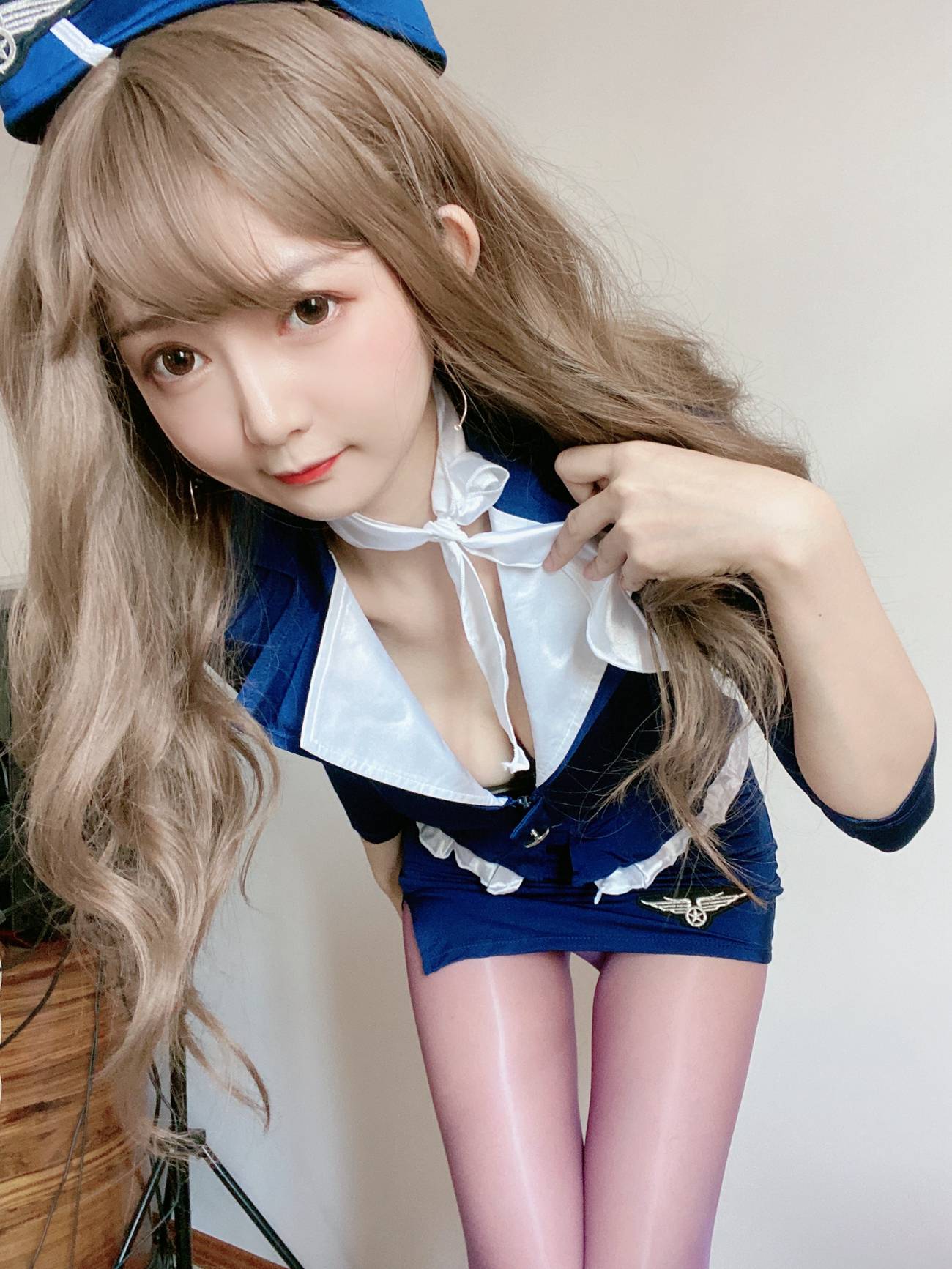 图片[32]-51酱 – 蓝色制服装[35P] – 速更版-美库