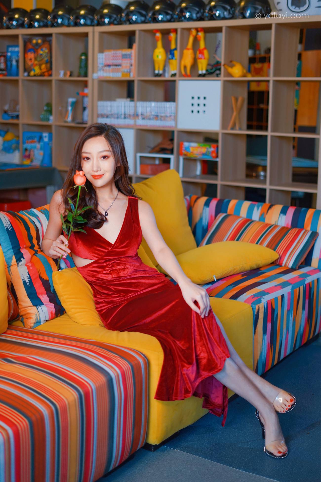 图片[14]-[YALAYI雅拉伊] 2021.12.16 NO.877 美仁一笑也倾城 蕊思[47P] – 速更版-美库