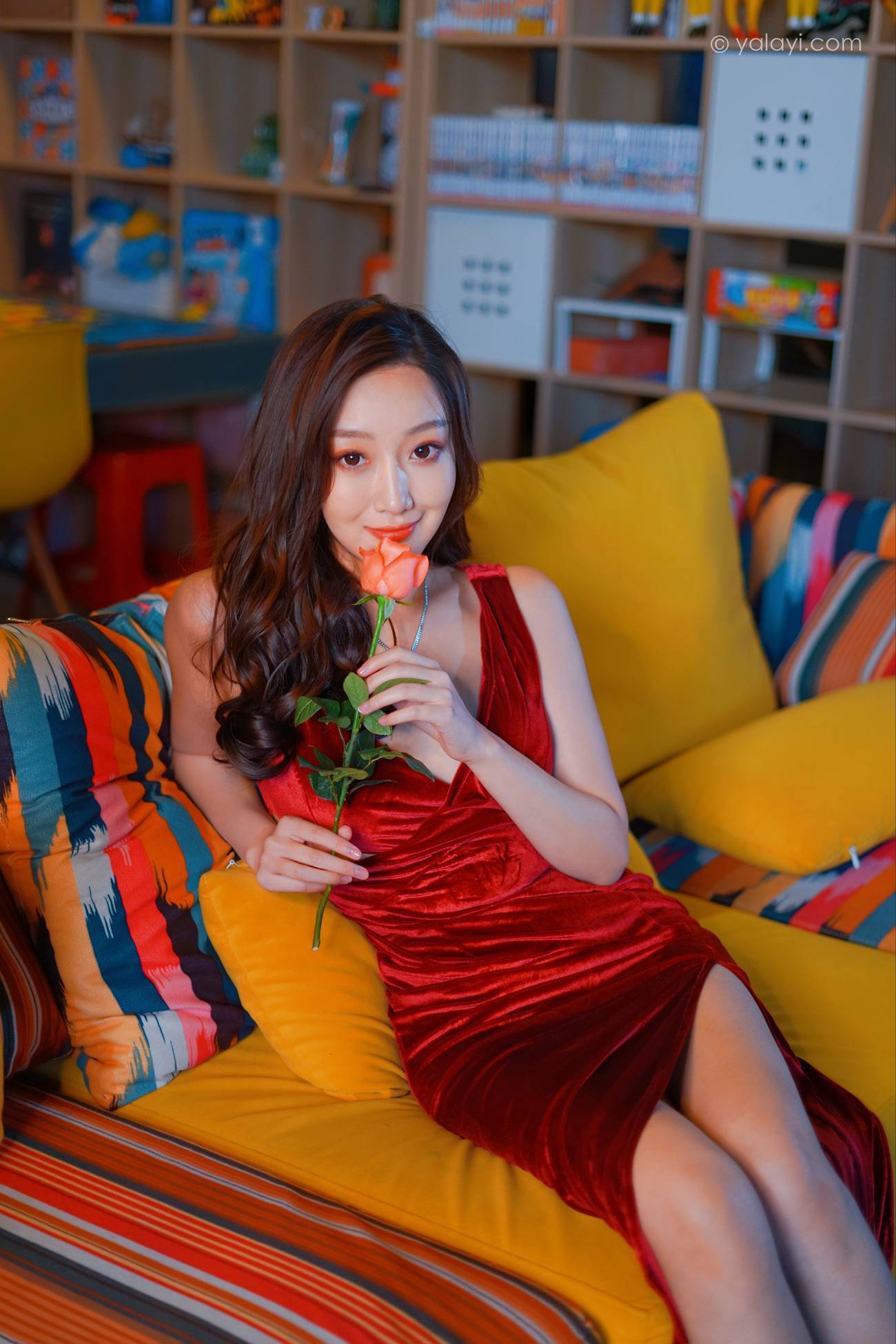 图片[15]-[YALAYI雅拉伊] 2021.12.16 NO.877 美仁一笑也倾城 蕊思[47P] – 速更版-美库