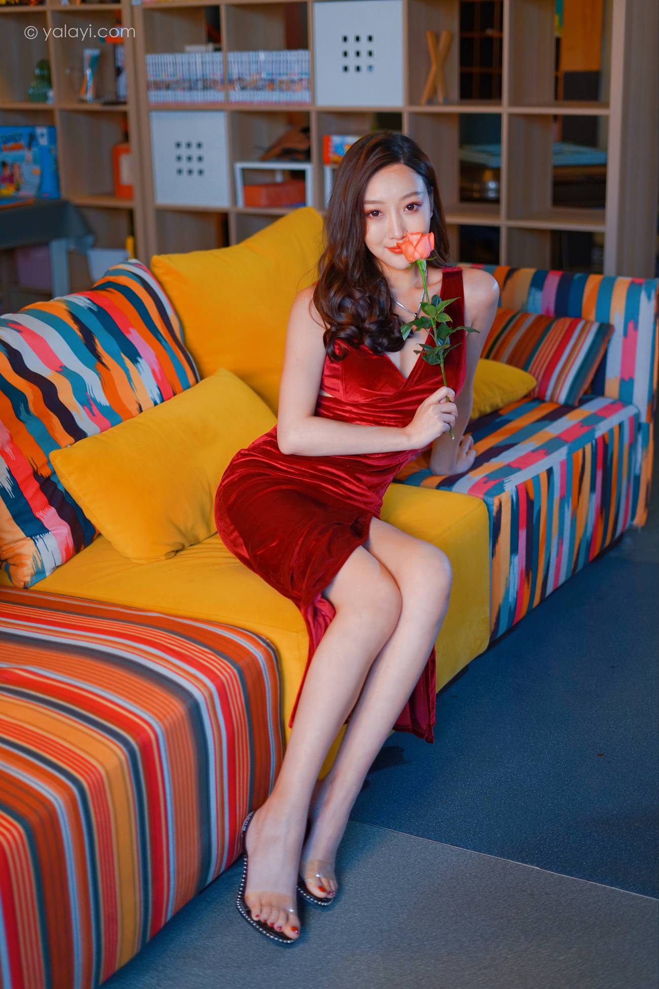 图片[19]-[YALAYI雅拉伊] 2021.12.16 NO.877 美仁一笑也倾城 蕊思[47P] – 速更版-美库