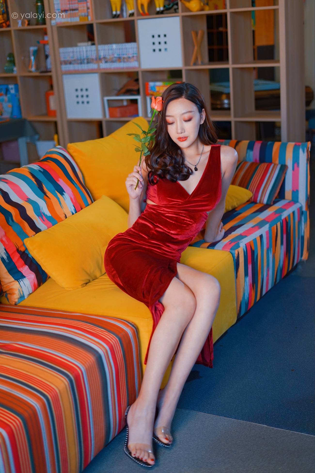 图片[20]-[YALAYI雅拉伊] 2021.12.16 NO.877 美仁一笑也倾城 蕊思[47P] – 速更版-美库