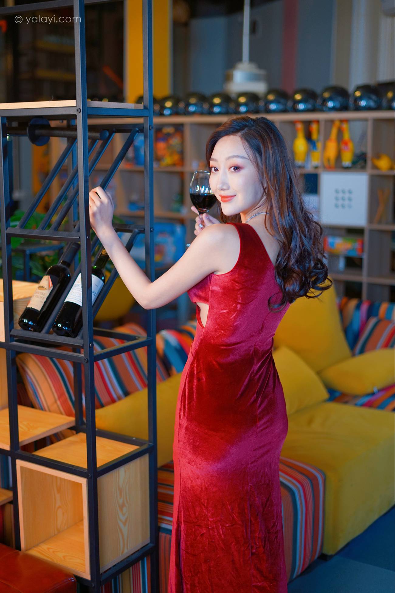 图片[25]-[YALAYI雅拉伊] 2021.12.16 NO.877 美仁一笑也倾城 蕊思[47P] – 速更版-美库