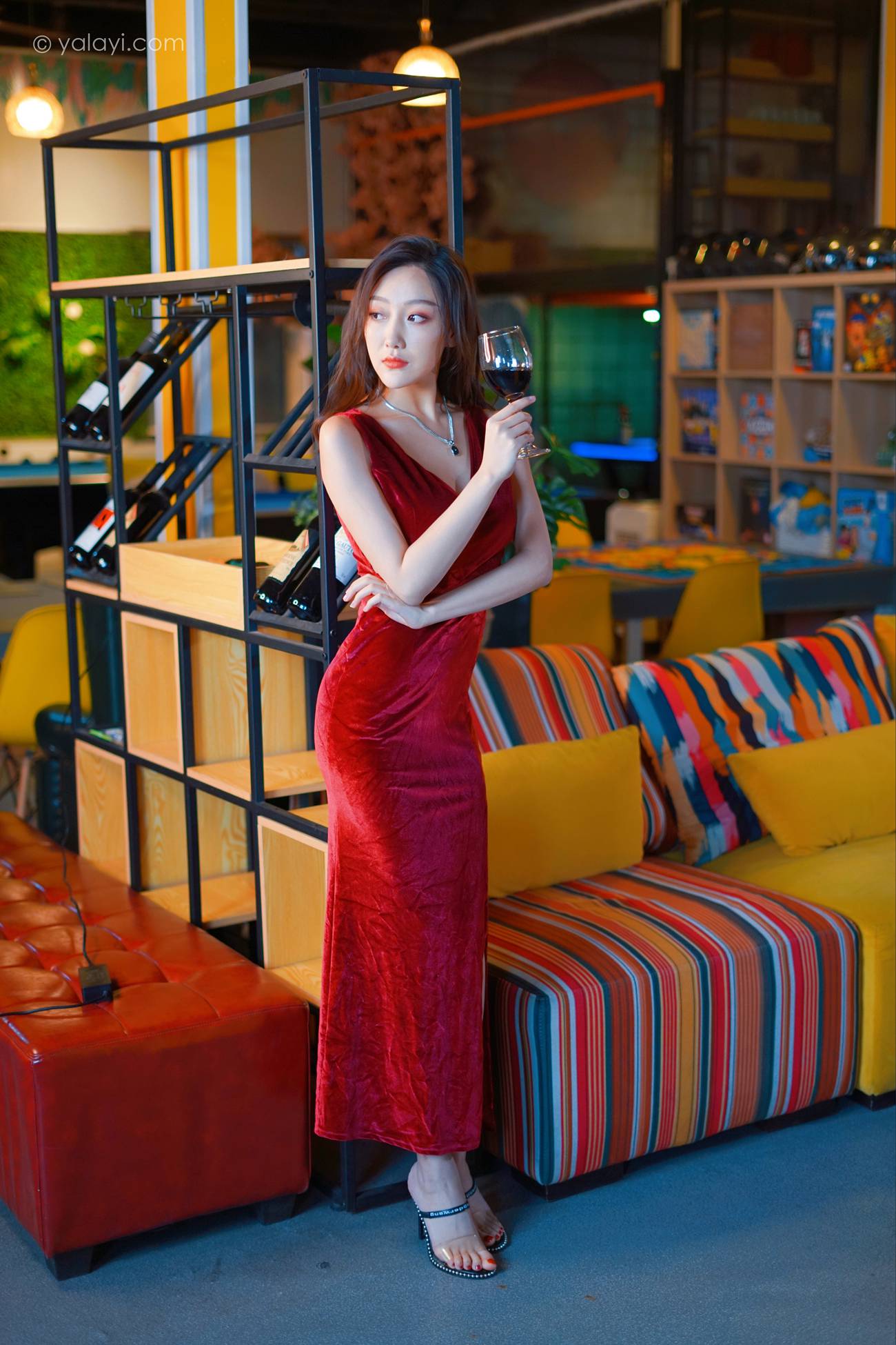 图片[27]-[YALAYI雅拉伊] 2021.12.16 NO.877 美仁一笑也倾城 蕊思[47P] – 速更版-美库