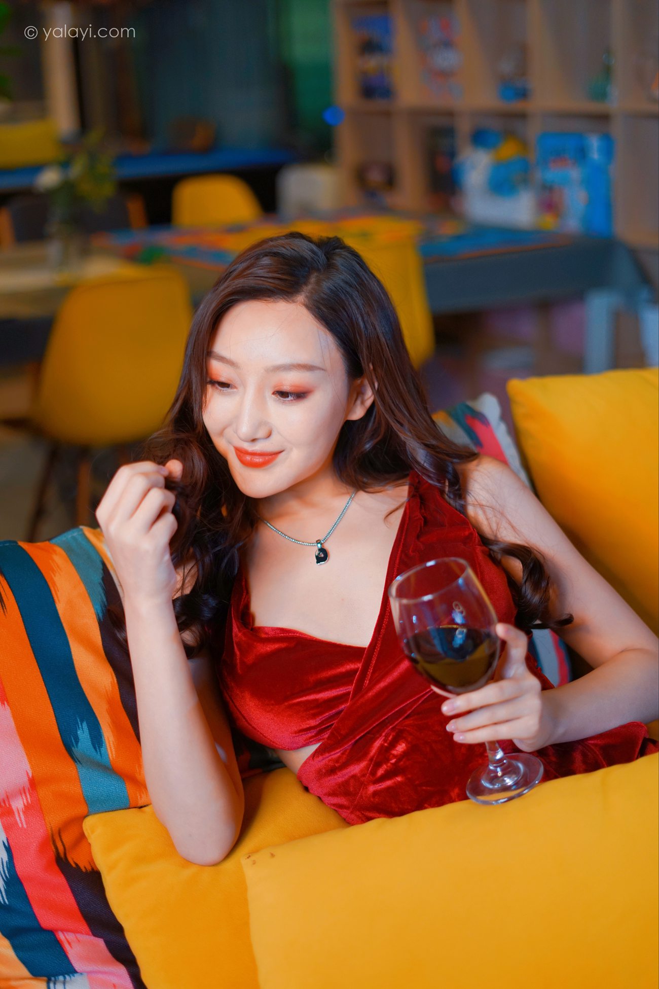 图片[28]-[YALAYI雅拉伊] 2021.12.16 NO.877 美仁一笑也倾城 蕊思[47P] – 速更版-美库