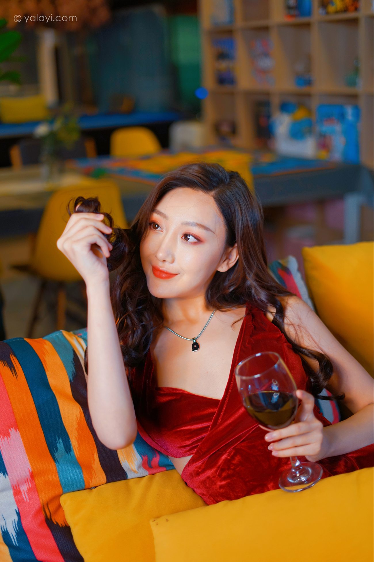 图片[29]-[YALAYI雅拉伊] 2021.12.16 NO.877 美仁一笑也倾城 蕊思[47P] – 速更版-美库