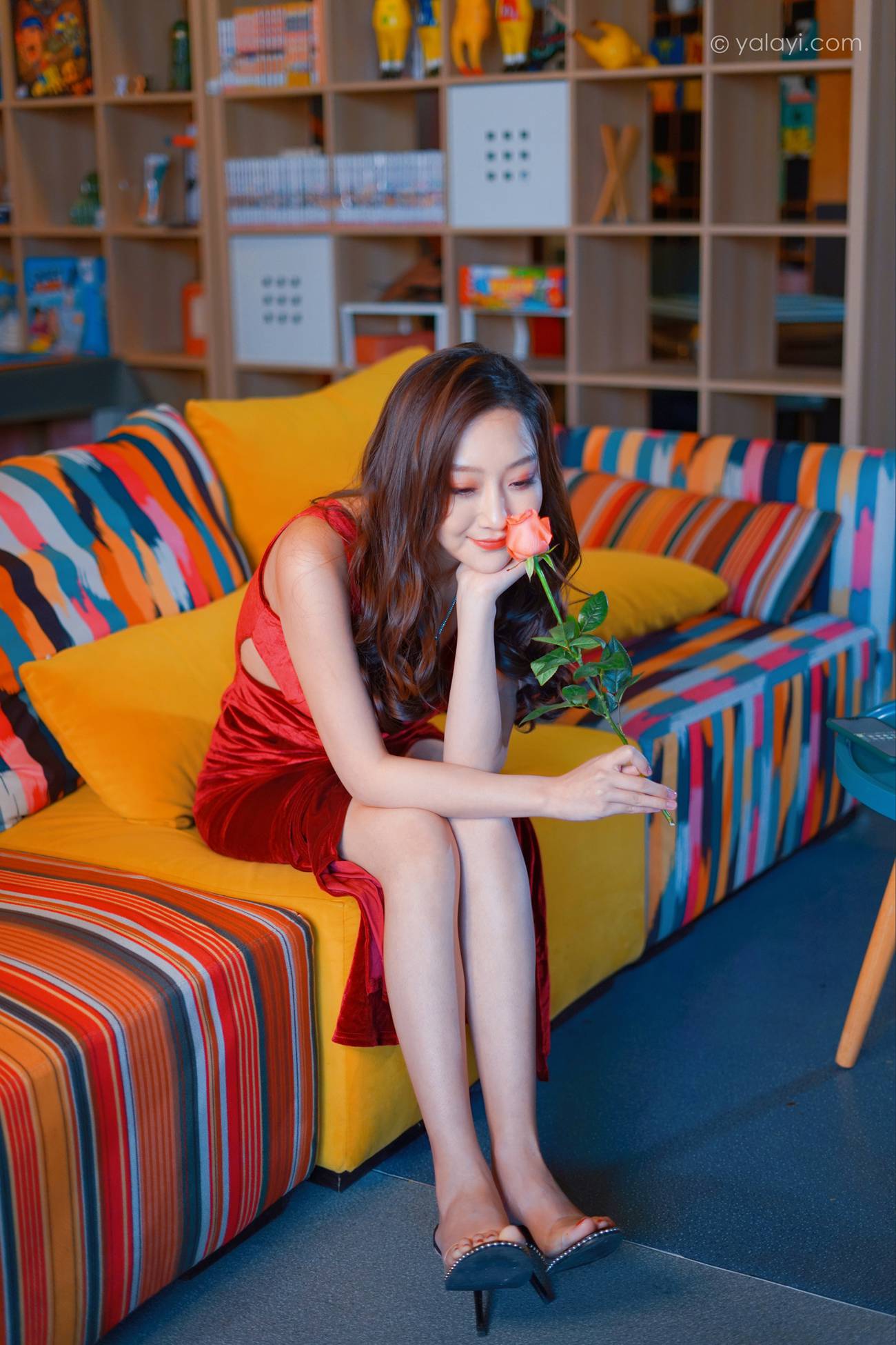 图片[38]-[YALAYI雅拉伊] 2021.12.16 NO.877 美仁一笑也倾城 蕊思[47P] – 速更版-美库