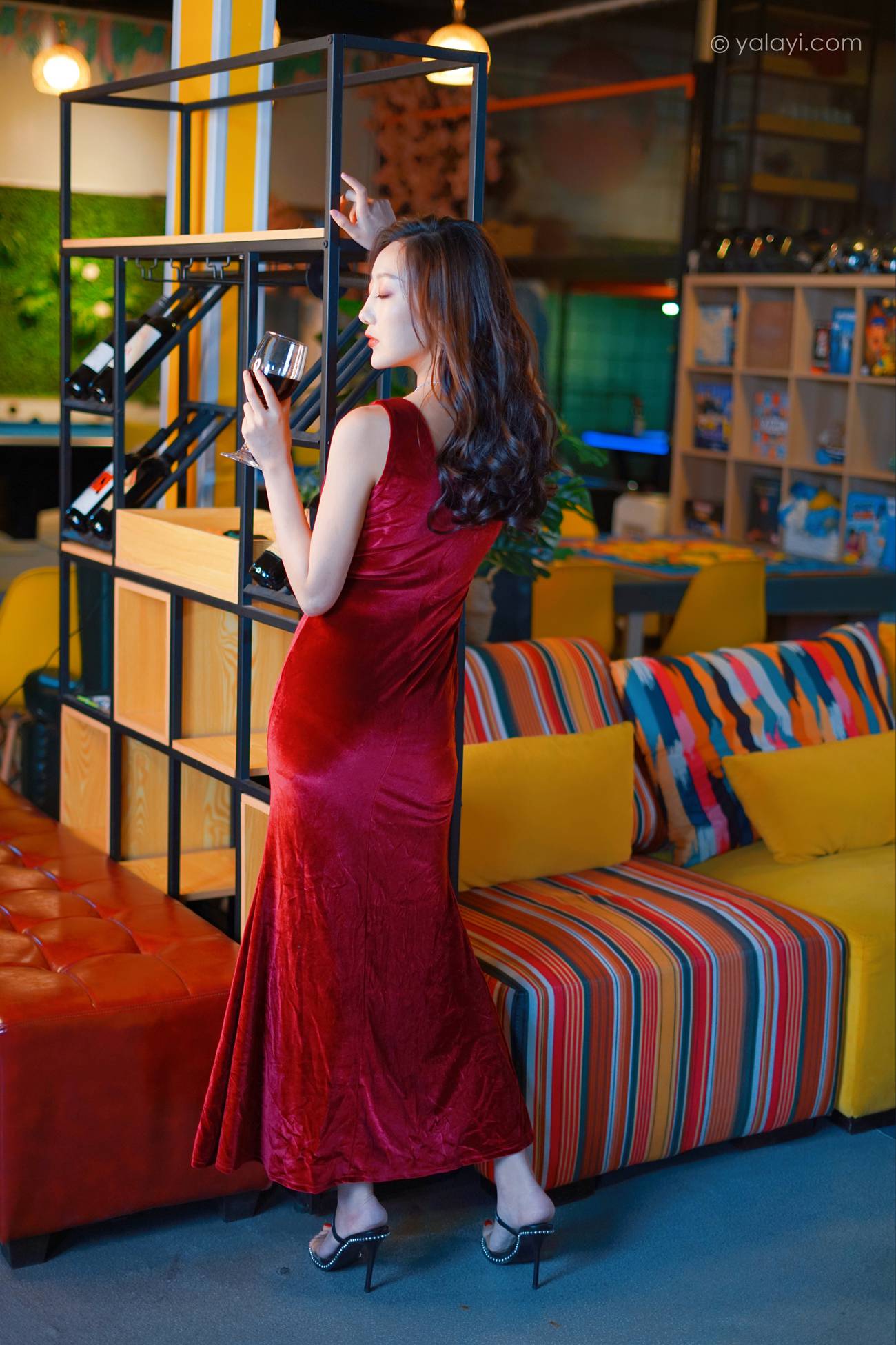 图片[39]-[YALAYI雅拉伊] 2021.12.16 NO.877 美仁一笑也倾城 蕊思[47P] – 速更版-美库