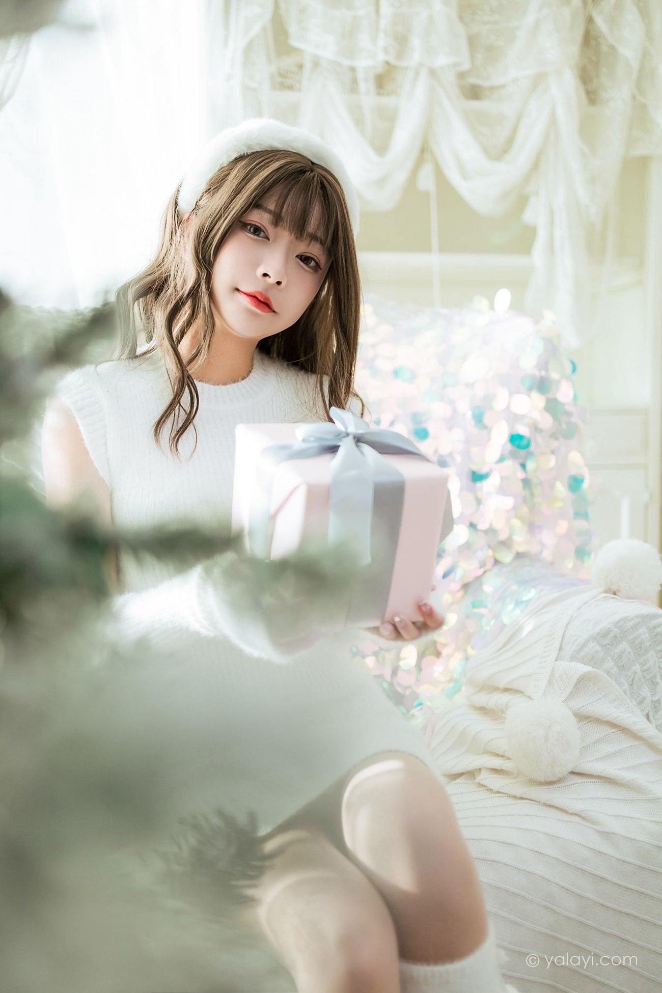 图片[10]-[YALAYI雅拉伊] 2021.12.17 NO.878 圣诞礼物 阿禾[47P452MB] – 速更版-美库