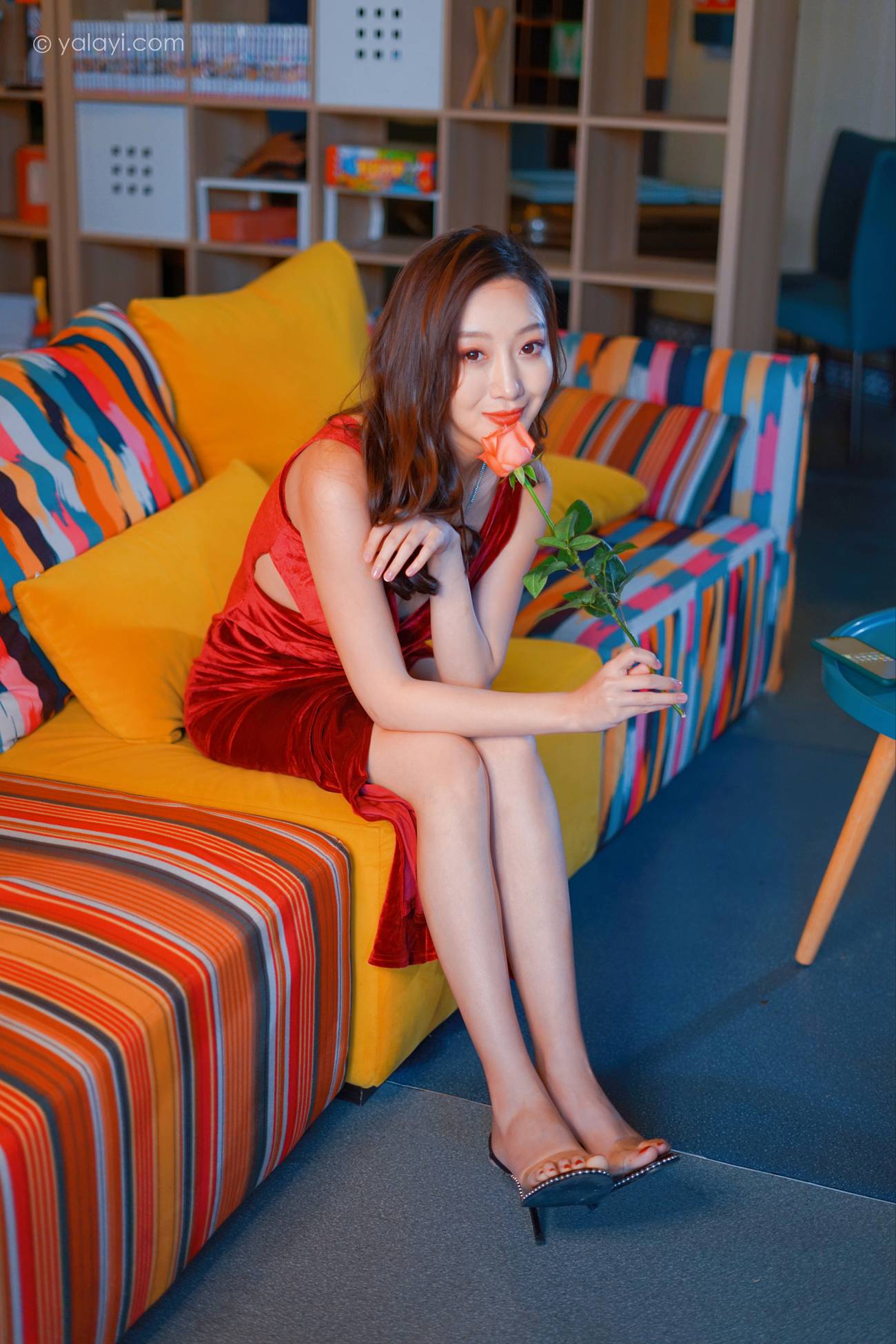 图片[42]-[YALAYI雅拉伊] 2021.12.16 NO.877 美仁一笑也倾城 蕊思[47P] – 速更版-美库