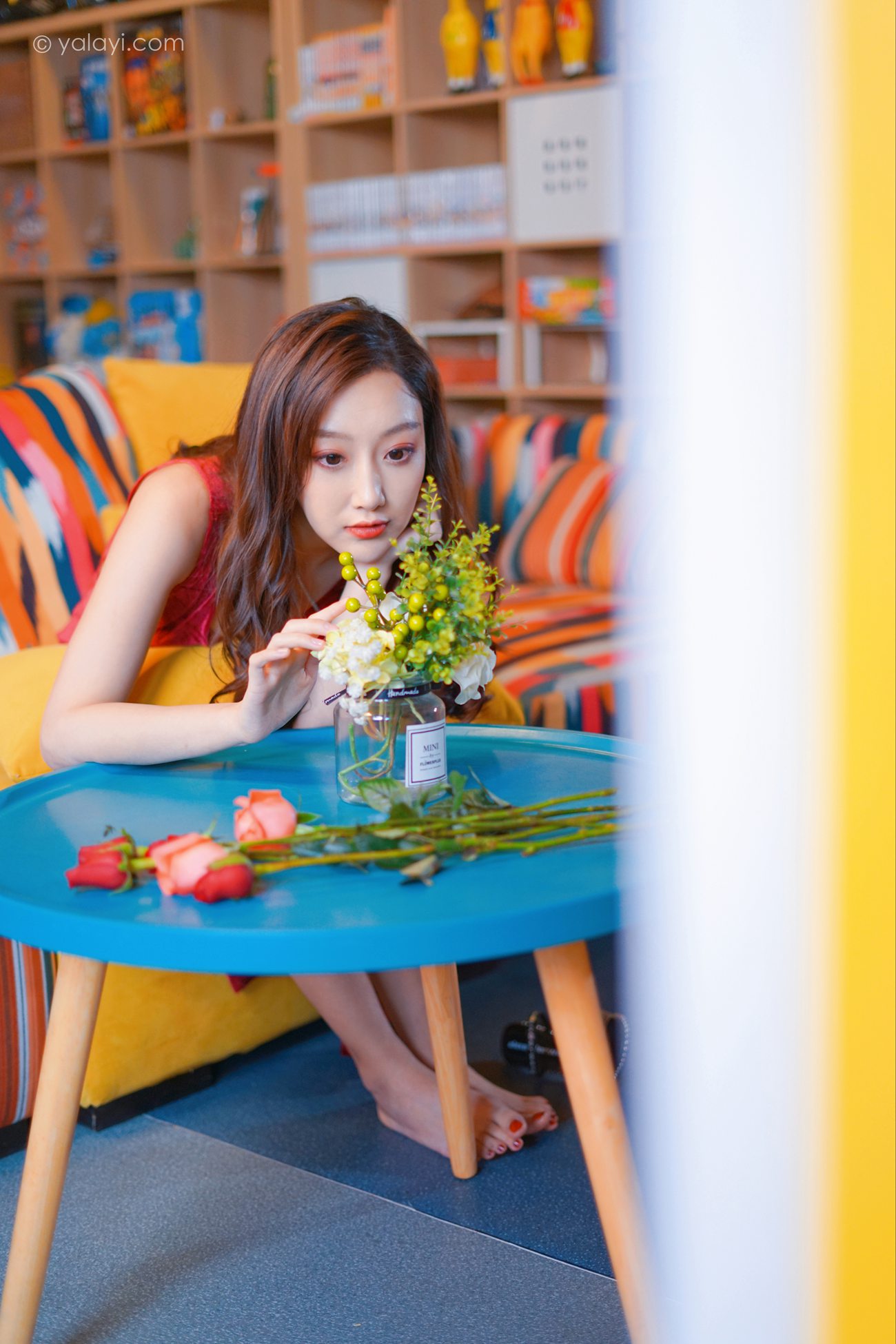 图片[48]-[YALAYI雅拉伊] 2021.12.16 NO.877 美仁一笑也倾城 蕊思[47P] – 速更版-美库