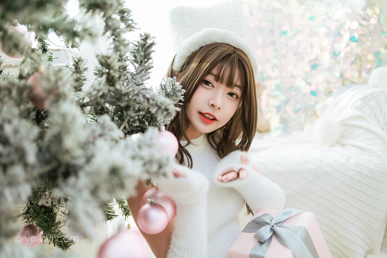 图片[19]-[YALAYI雅拉伊] 2021.12.17 NO.878 圣诞礼物 阿禾[47P452MB] – 速更版-美库