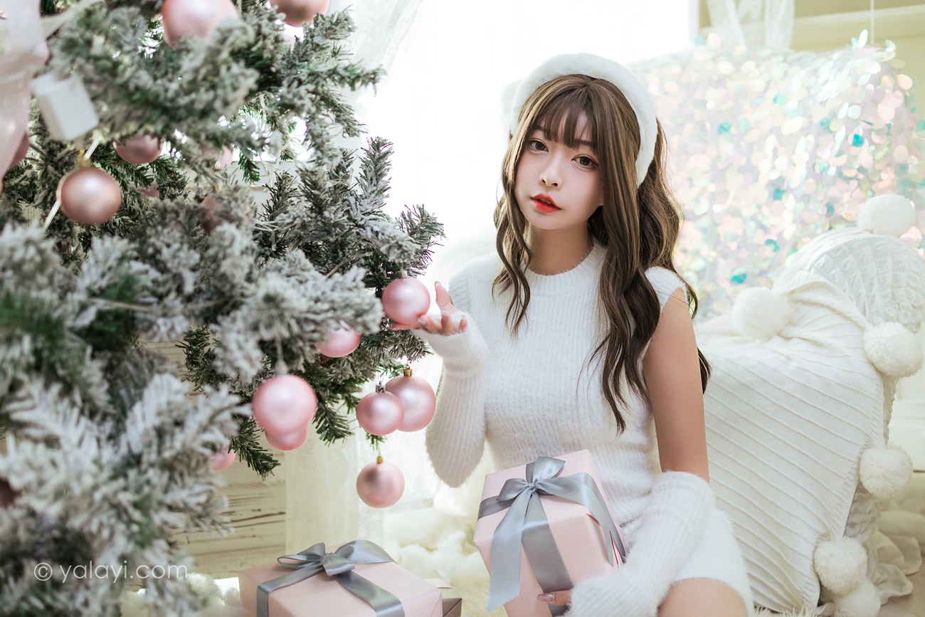 图片[21]-[YALAYI雅拉伊] 2021.12.17 NO.878 圣诞礼物 阿禾[47P452MB] – 速更版-美库