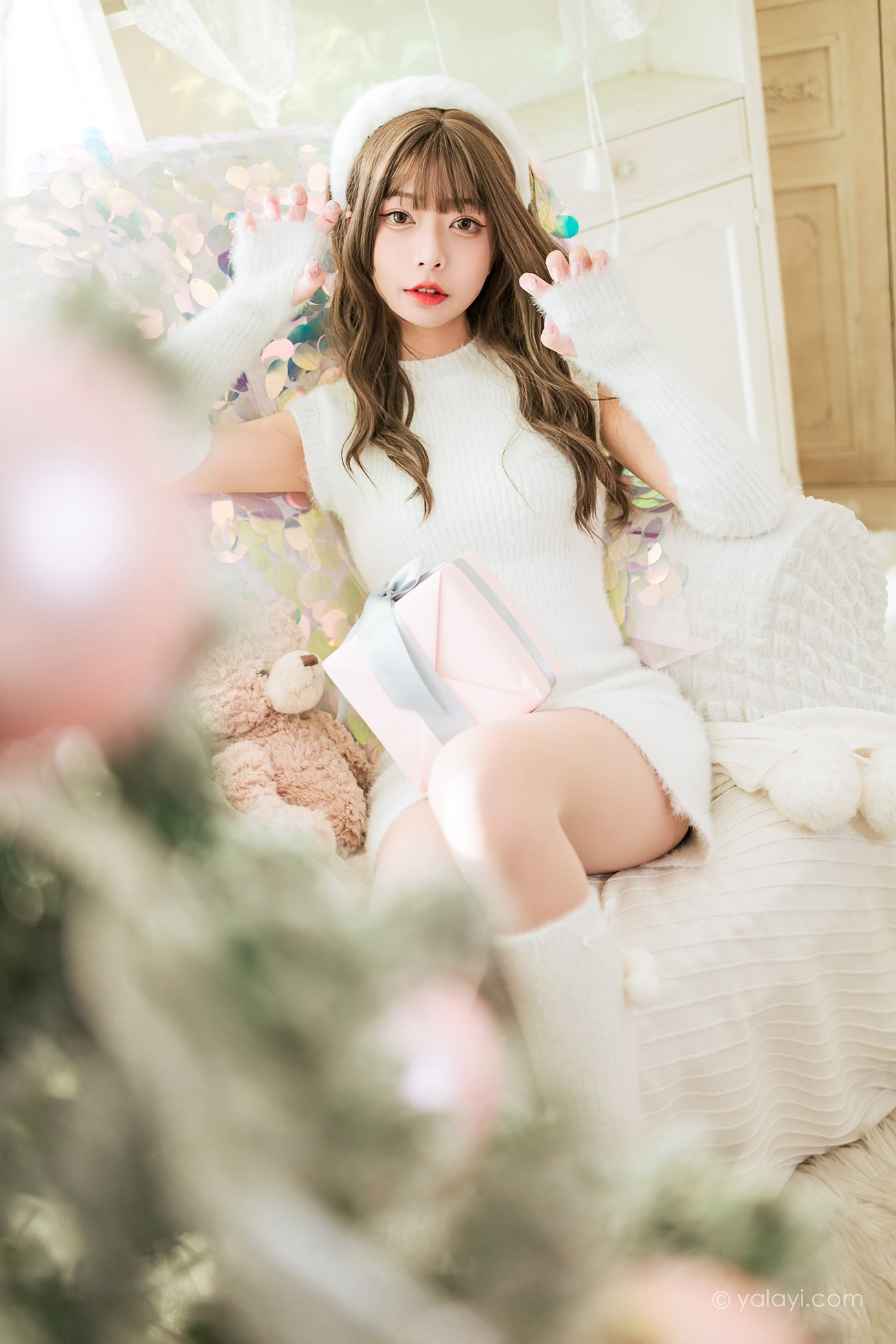 图片[31]-[YALAYI雅拉伊] 2021.12.17 NO.878 圣诞礼物 阿禾[47P452MB] – 速更版-美库