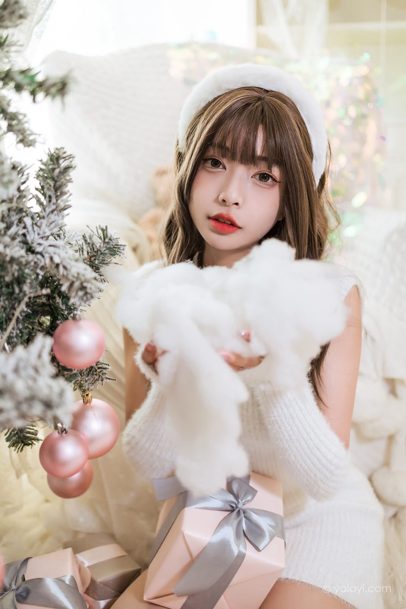 图片[38]-[YALAYI雅拉伊] 2021.12.17 NO.878 圣诞礼物 阿禾[47P452MB] – 速更版-美库