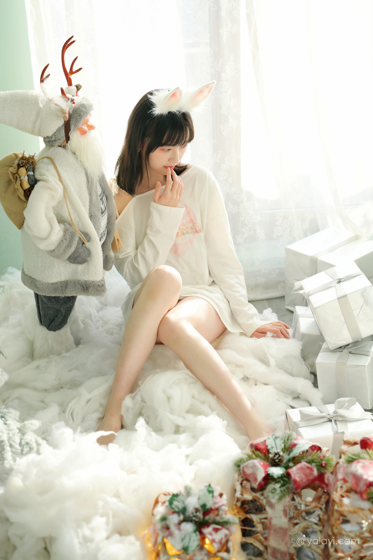 图片[23]-[YALAYI雅拉伊] 2021.12.31 No.884 迎新 京京 [39P516MB] – 速更版-美库