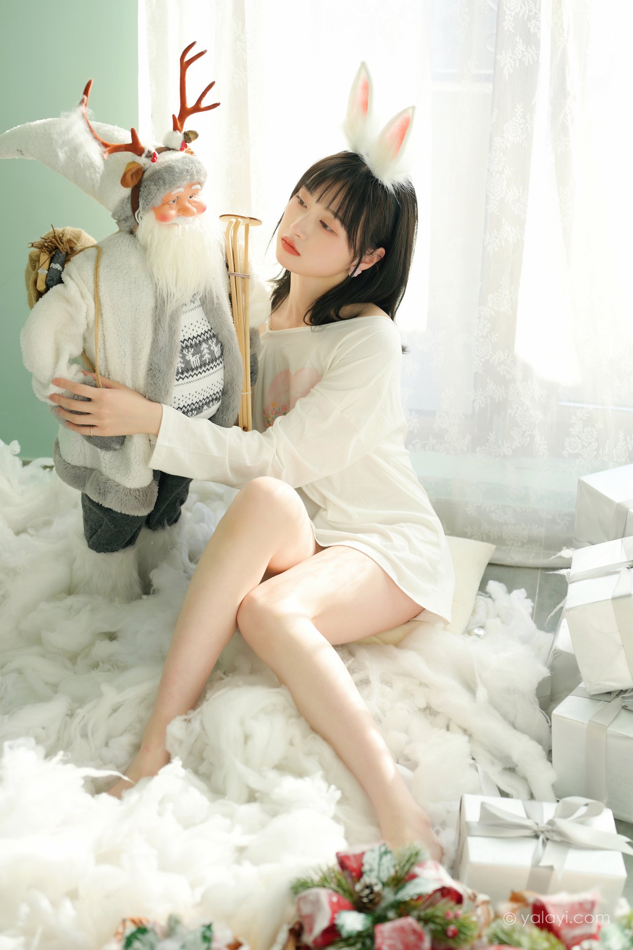 图片[25]-[YALAYI雅拉伊] 2021.12.31 No.884 迎新 京京 [39P516MB] – 速更版-美库