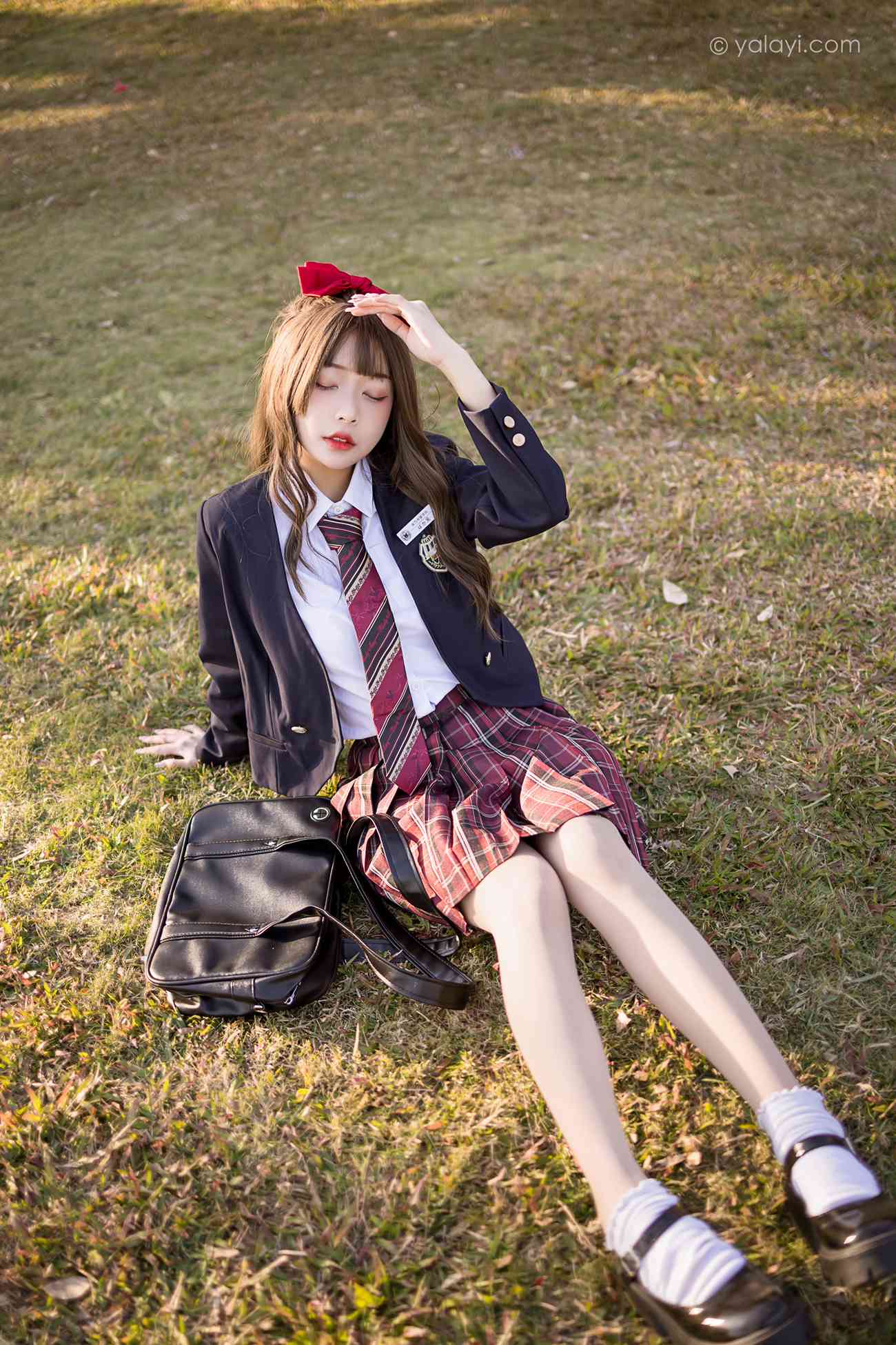 图片[7]-[YALAYI雅拉伊] 2022.01.03 No.885 最美的青春 阿禾 [40P] – 速更版-美库