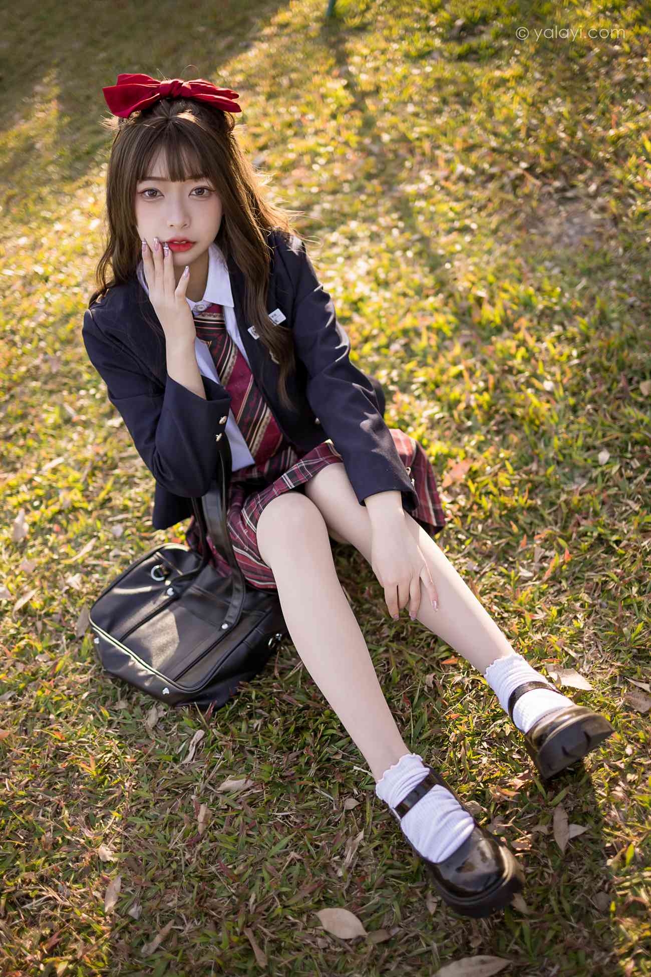 图片[20]-[YALAYI雅拉伊] 2022.01.03 No.885 最美的青春 阿禾 [40P] – 速更版-美库