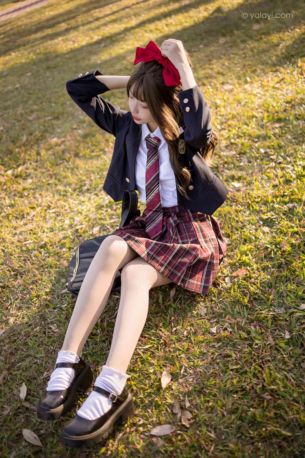 图片[21]-[YALAYI雅拉伊] 2022.01.03 No.885 最美的青春 阿禾 [40P] – 速更版-美库