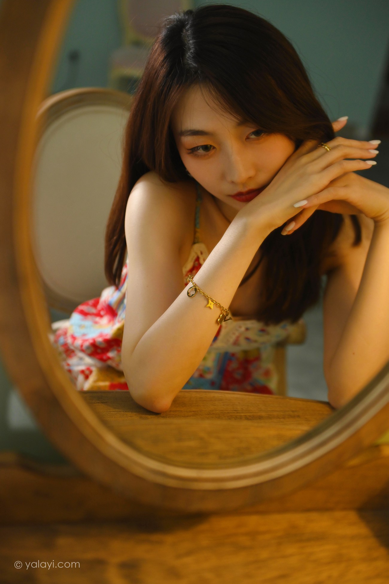 图片[6]-[YALAYI雅拉伊] 2022.01.05 No.886 镜子里 佳佳 [37P] – 速更版-美库