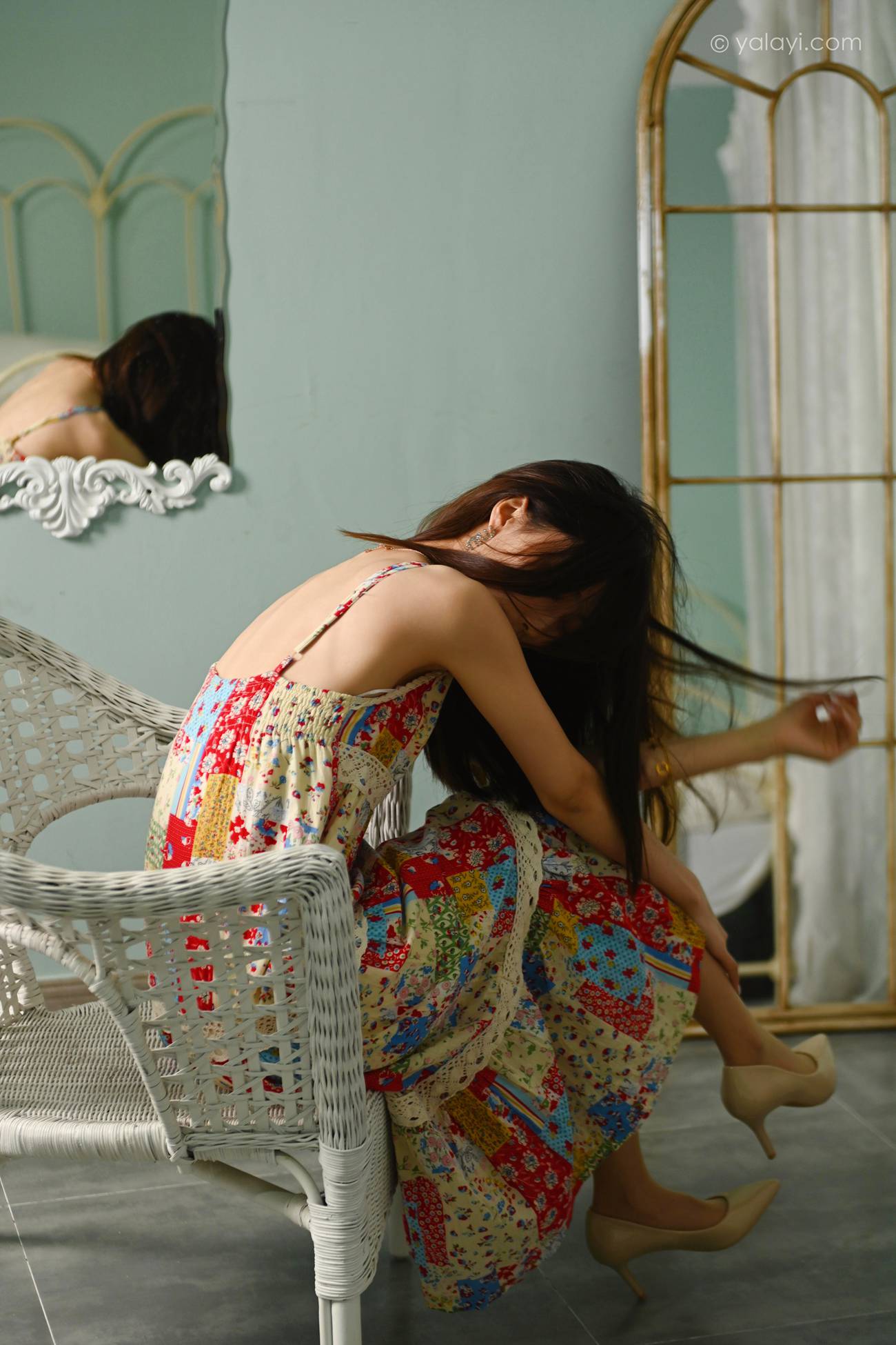 图片[17]-[YALAYI雅拉伊] 2022.01.05 No.886 镜子里 佳佳 [37P] – 速更版-美库