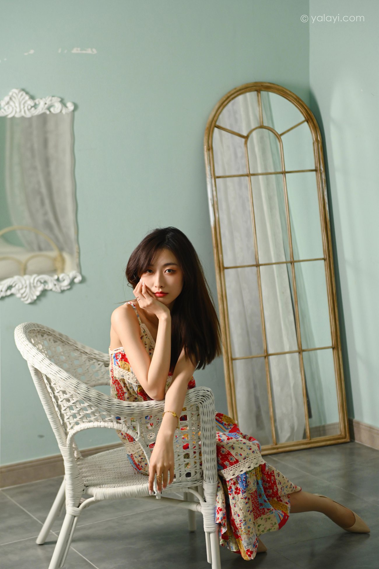 图片[22]-[YALAYI雅拉伊] 2022.01.05 No.886 镜子里 佳佳 [37P] – 速更版-美库