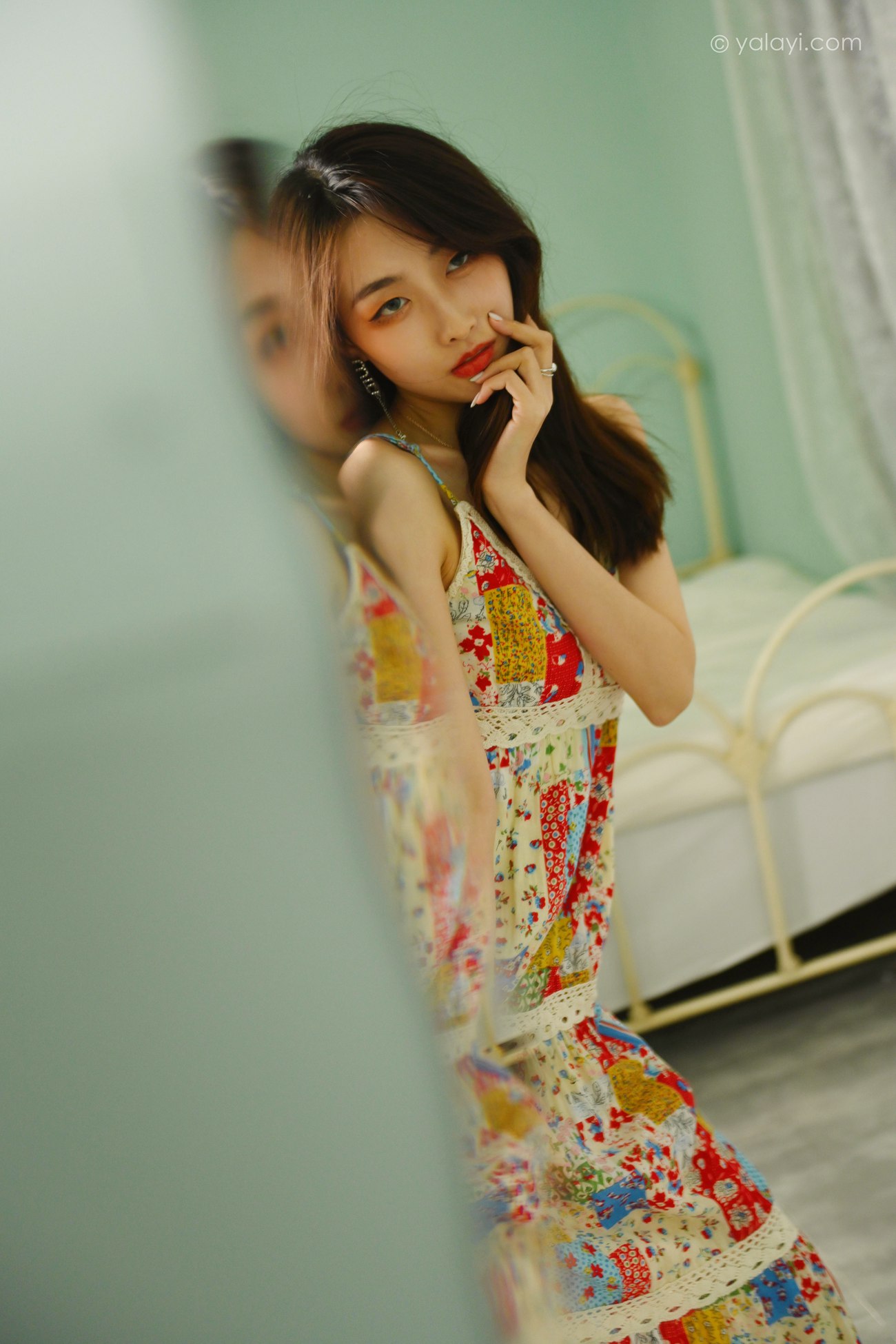 图片[23]-[YALAYI雅拉伊] 2022.01.05 No.886 镜子里 佳佳 [37P] – 速更版-美库