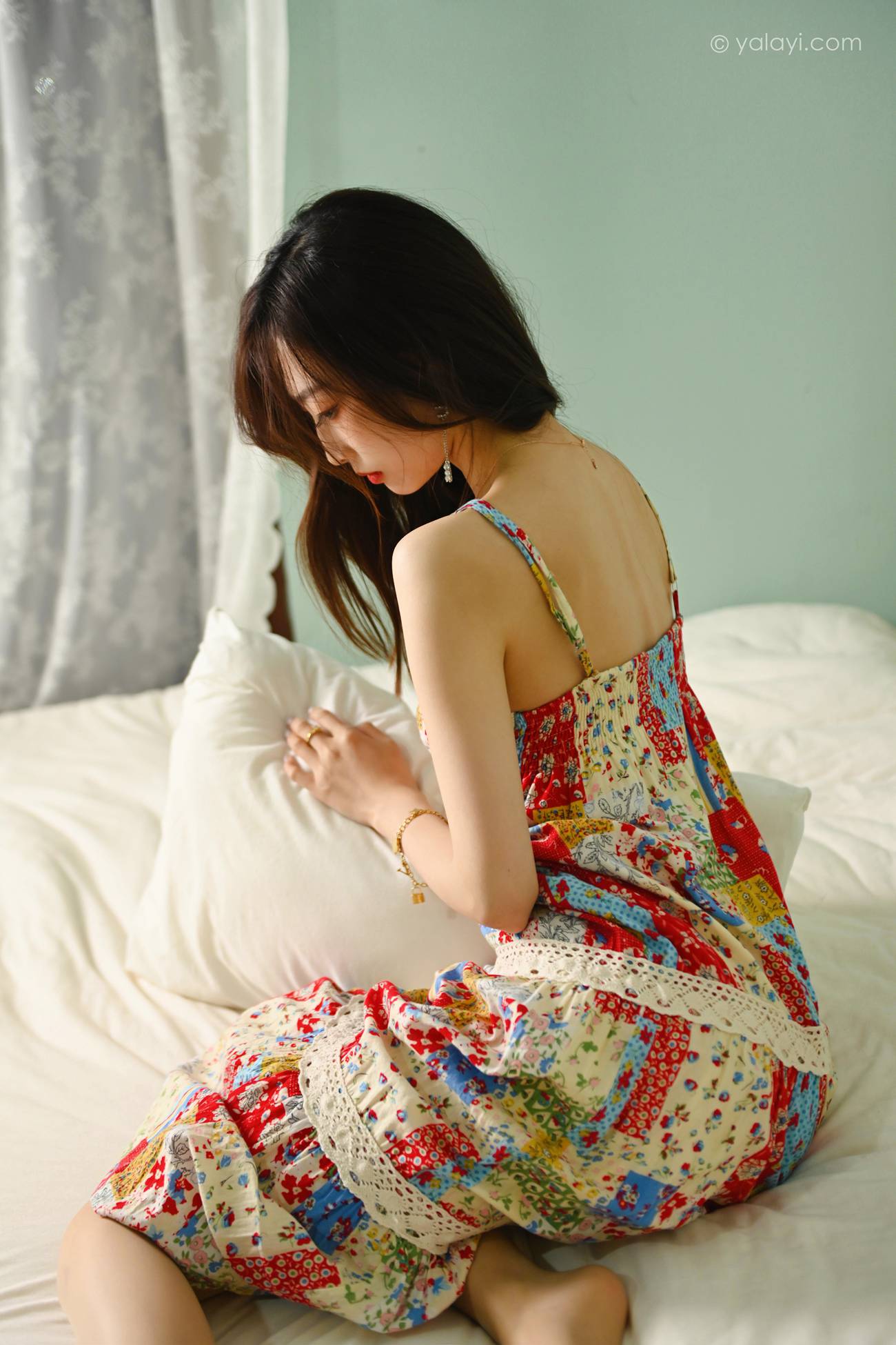 图片[32]-[YALAYI雅拉伊] 2022.01.05 No.886 镜子里 佳佳 [37P] – 速更版-美库