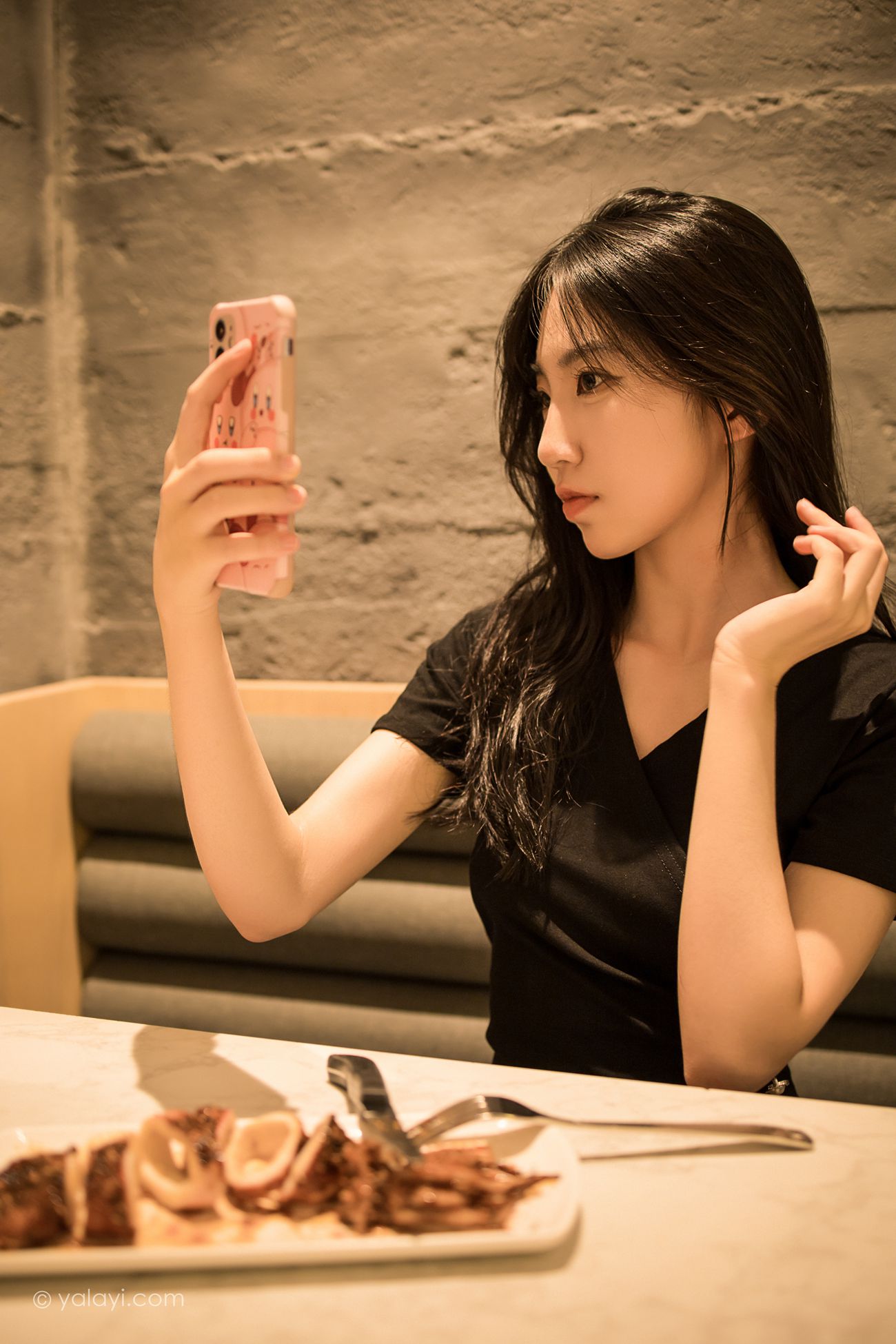 图片[43]-[YALAYI雅拉伊] 2022.01.10 No.887 梦见前女友 小乔 [41P] – 速更版-美库