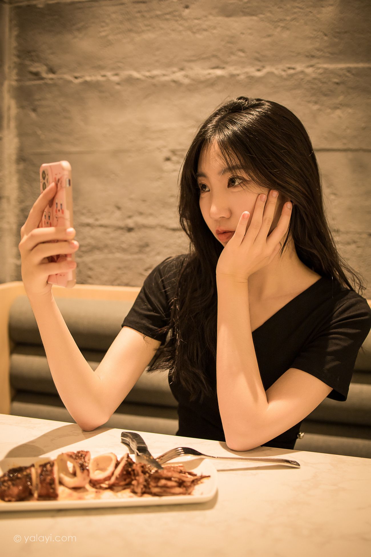 图片[44]-[YALAYI雅拉伊] 2022.01.10 No.887 梦见前女友 小乔 [41P] – 速更版-美库