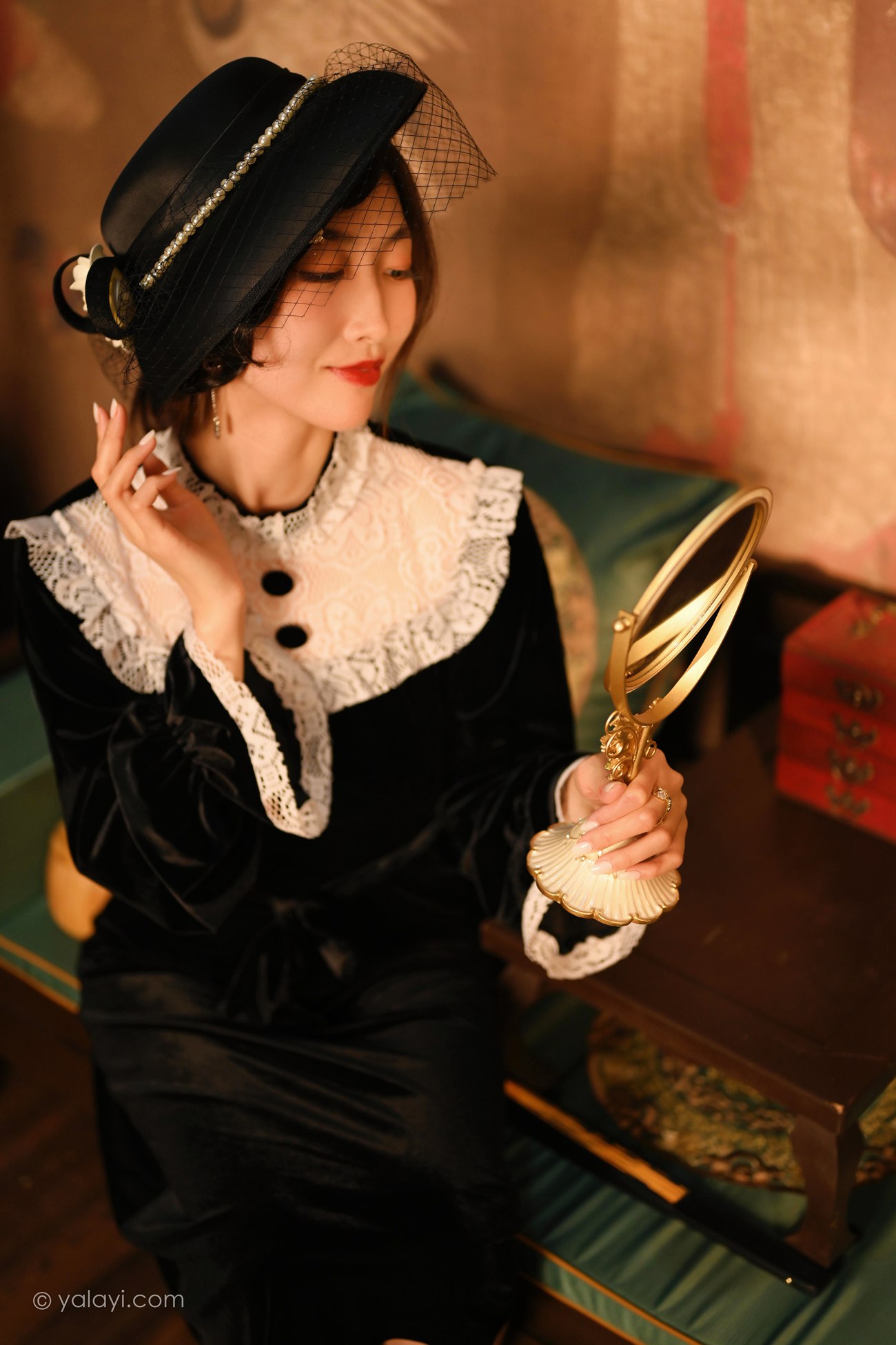 图片[8]-[YALAYI雅拉伊] 2022.01.15 No.889 莫忘我 佳佳 [43P] – 速更版-美库