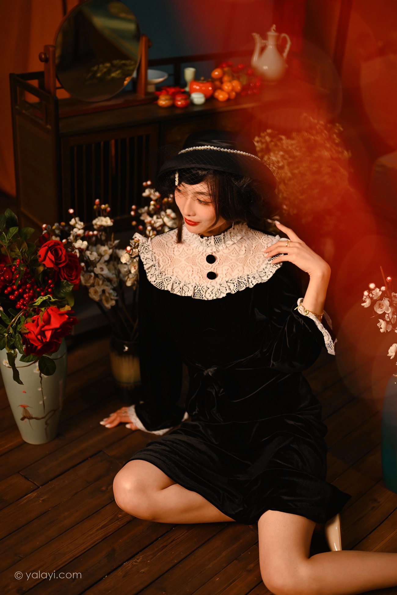 图片[23]-[YALAYI雅拉伊] 2022.01.15 No.889 莫忘我 佳佳 [43P] – 速更版-美库