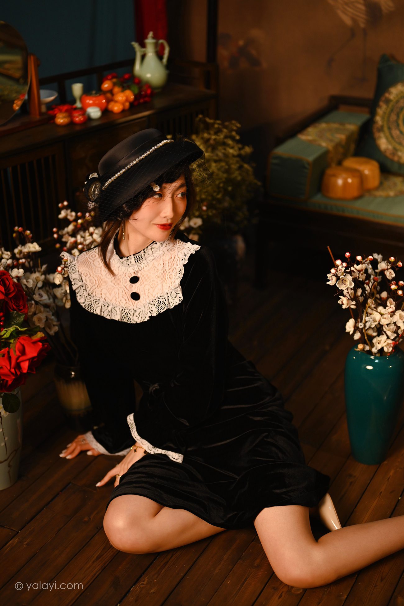 图片[24]-[YALAYI雅拉伊] 2022.01.15 No.889 莫忘我 佳佳 [43P] – 速更版-美库