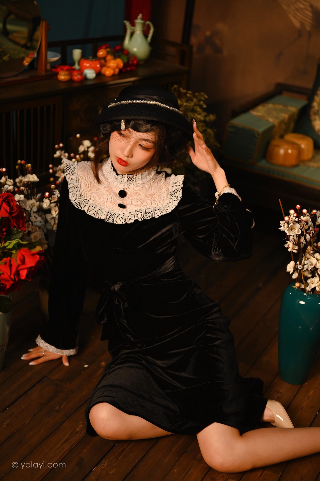 图片[25]-[YALAYI雅拉伊] 2022.01.15 No.889 莫忘我 佳佳 [43P] – 速更版-美库